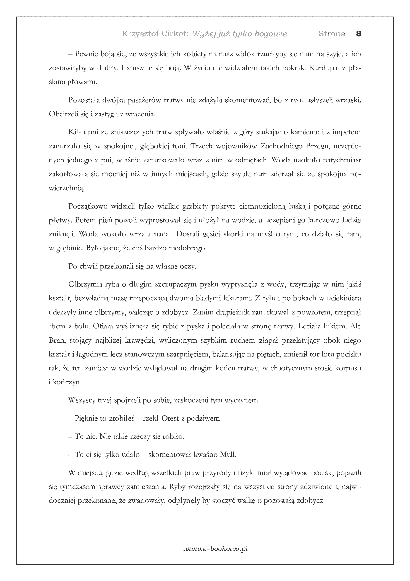 Fragment „Wyżej już tylko bogowie” — strona 8 z 10