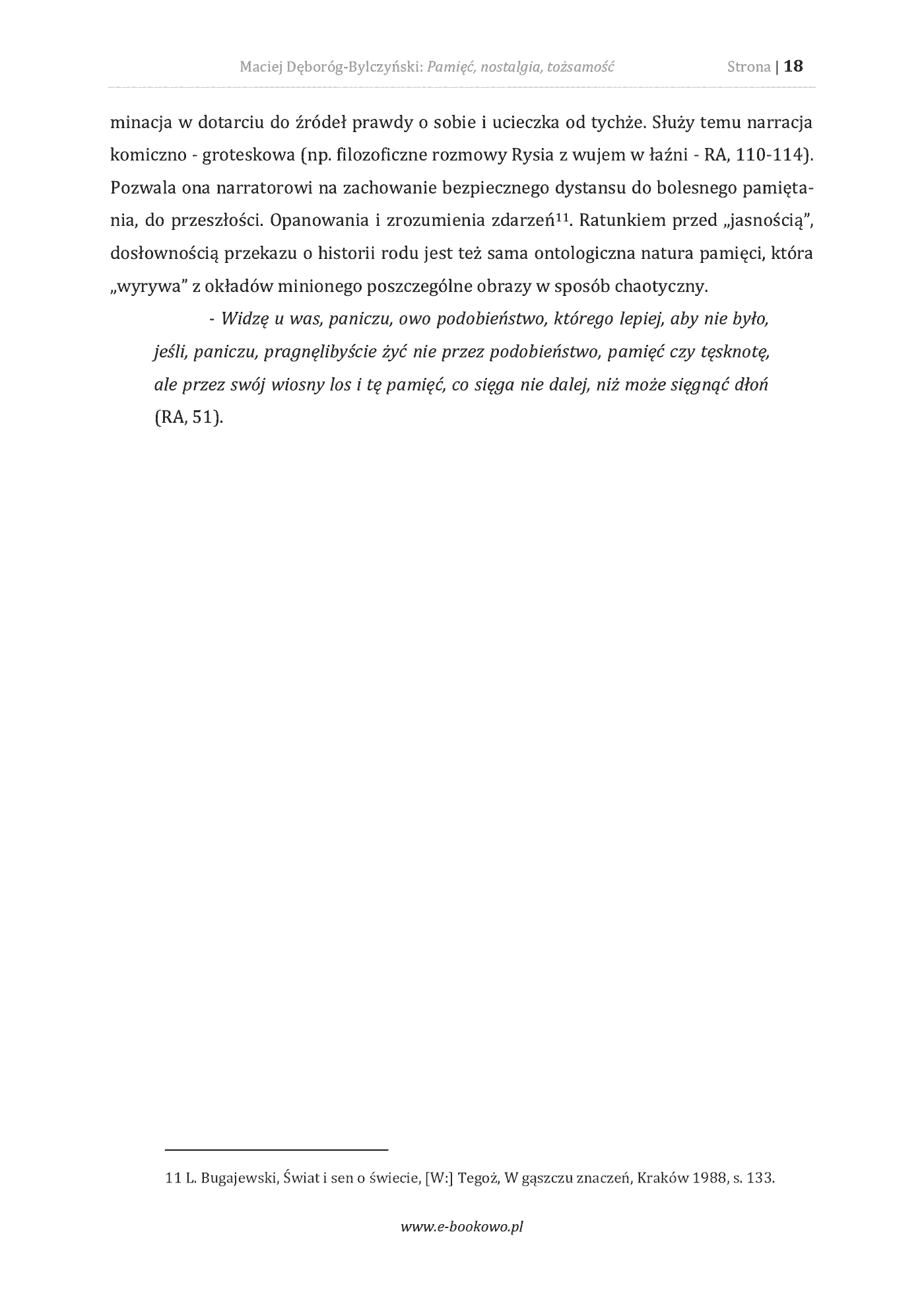 Fragment „Pamięć, nostalgia, tożsamość. Kulturowe aspekty estetyki pogranicza w twórczości Zbigniewa Żakiewicza” — strona 18 z 30