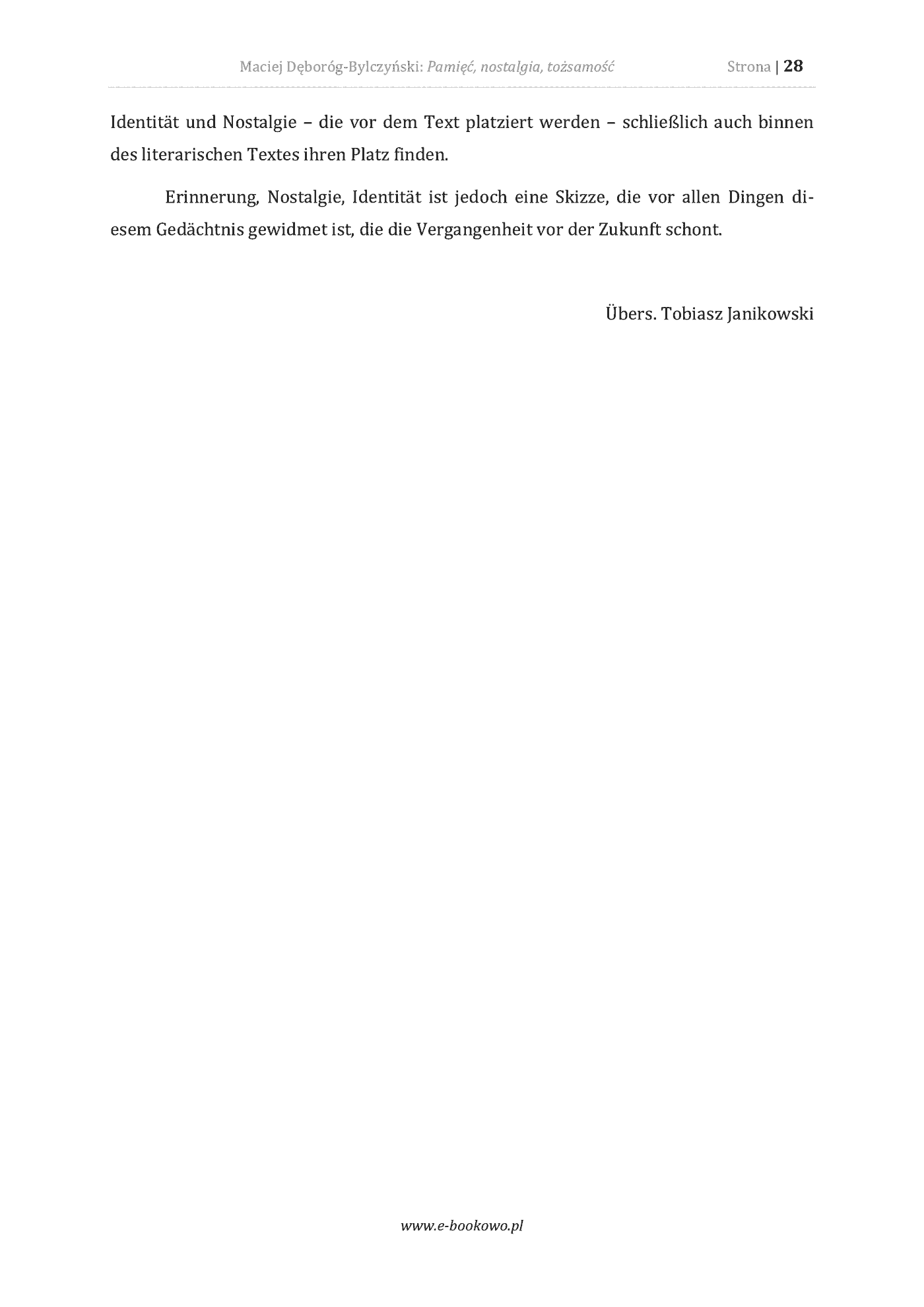Fragment „Pamięć, nostalgia, tożsamość. Kulturowe aspekty estetyki pogranicza w twórczości Zbigniewa Żakiewicza” — strona 28 z 30