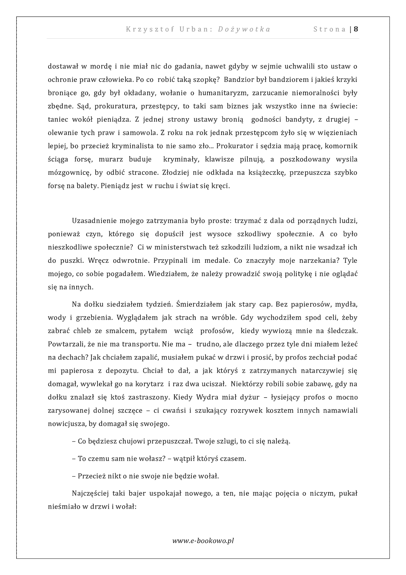 Fragment „Dożywotka” — strona 8 z 11