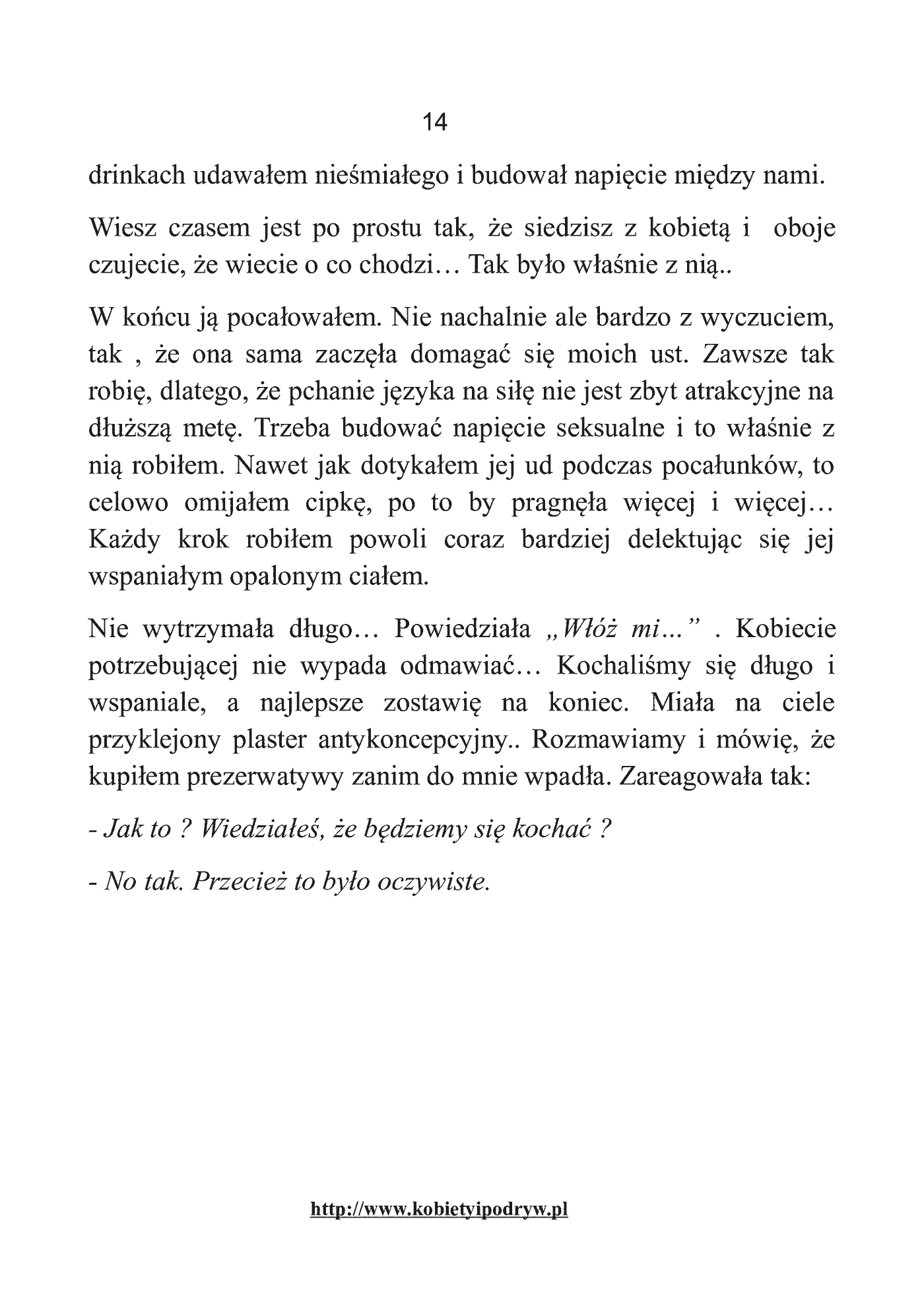 Fragment „Uwodzenie w dzień” — strona 14 z 14