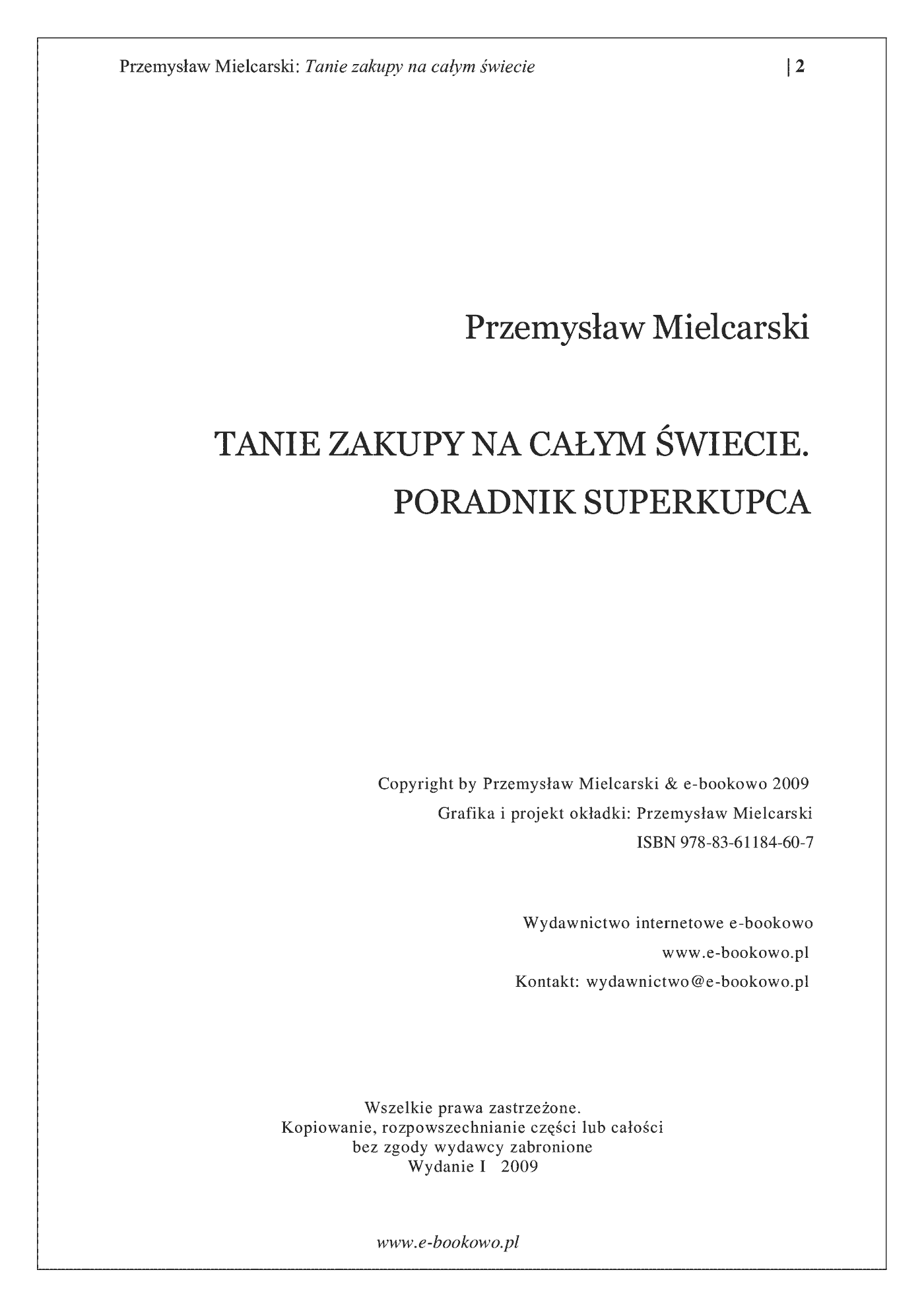 Fragment „Tanie zakupy na całym świecie. Poradnik superkupca” — strona 2 z 11