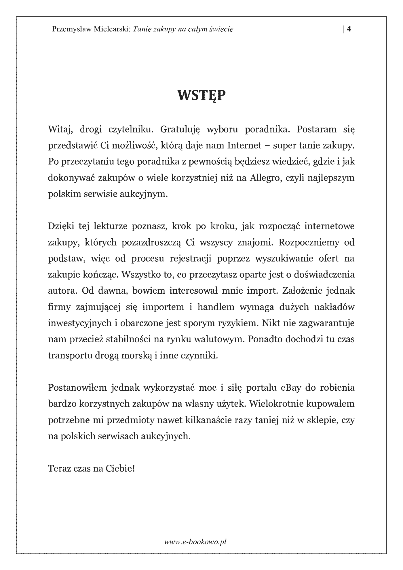 Fragment „Tanie zakupy na całym świecie. Poradnik superkupca” — strona 4 z 11
