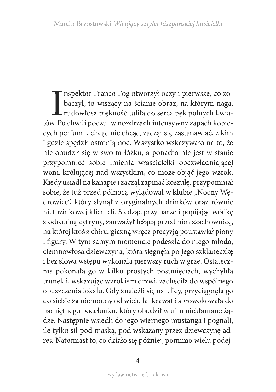 Fragment „Wirujący sztylet hiszpańskiej kusicielki” — strona 4 z 8