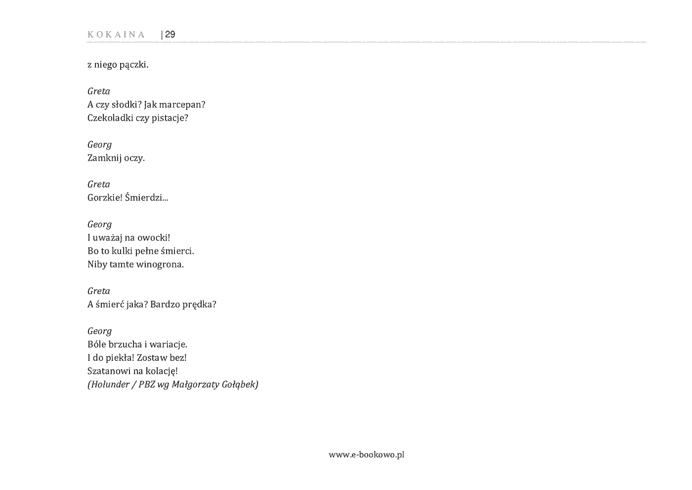 Fragment „Kokaina” — strona 15 z 30