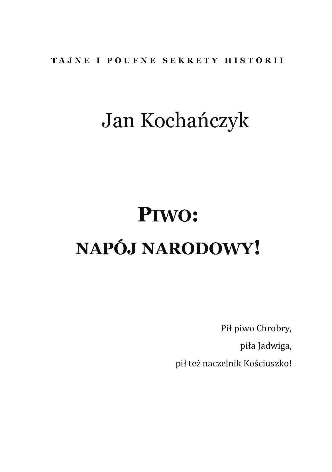 Fragment „Piwo: napój narodowy” — strona 2 z 14
