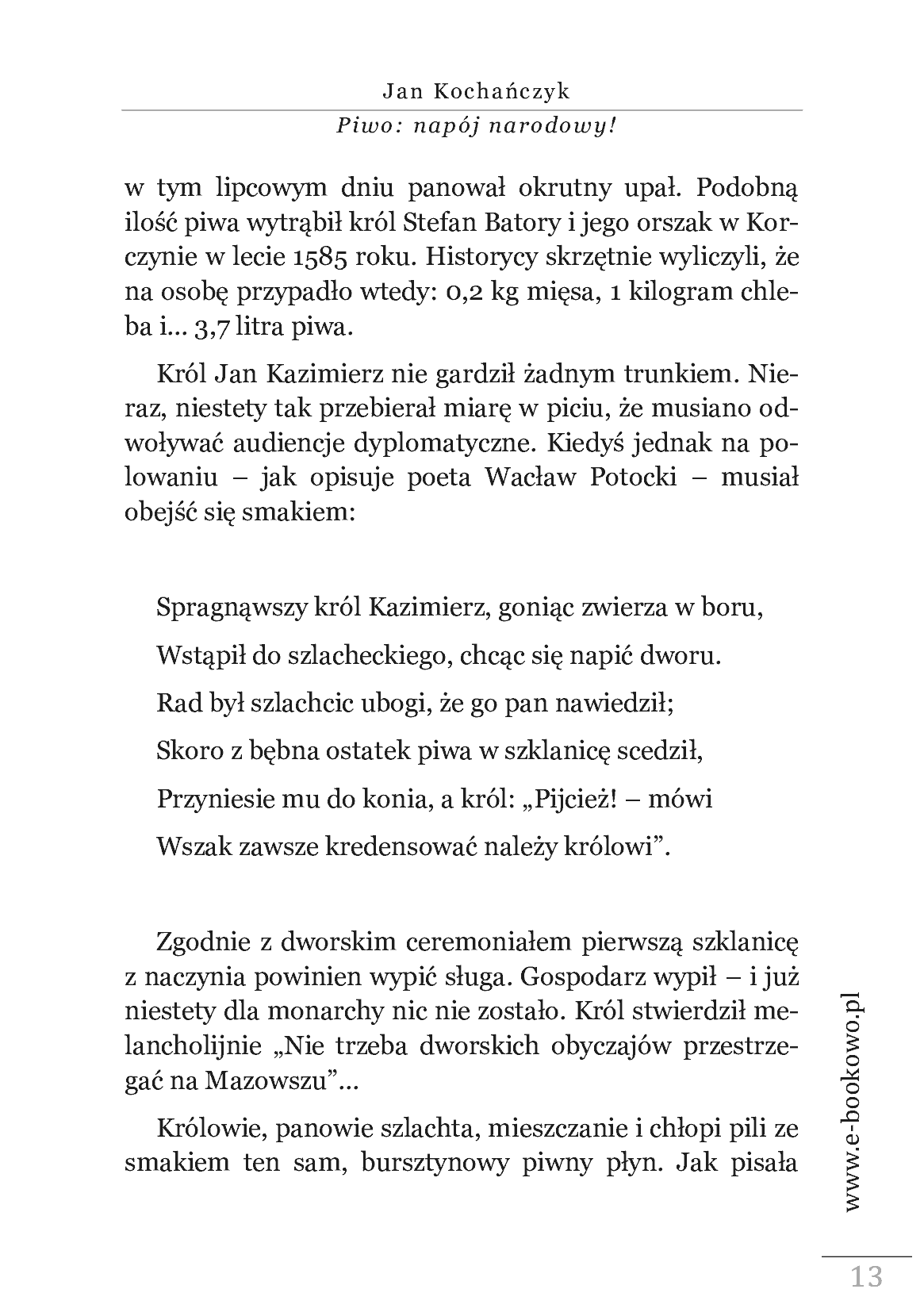 Fragment „Piwo: napój narodowy” — strona 13 z 14