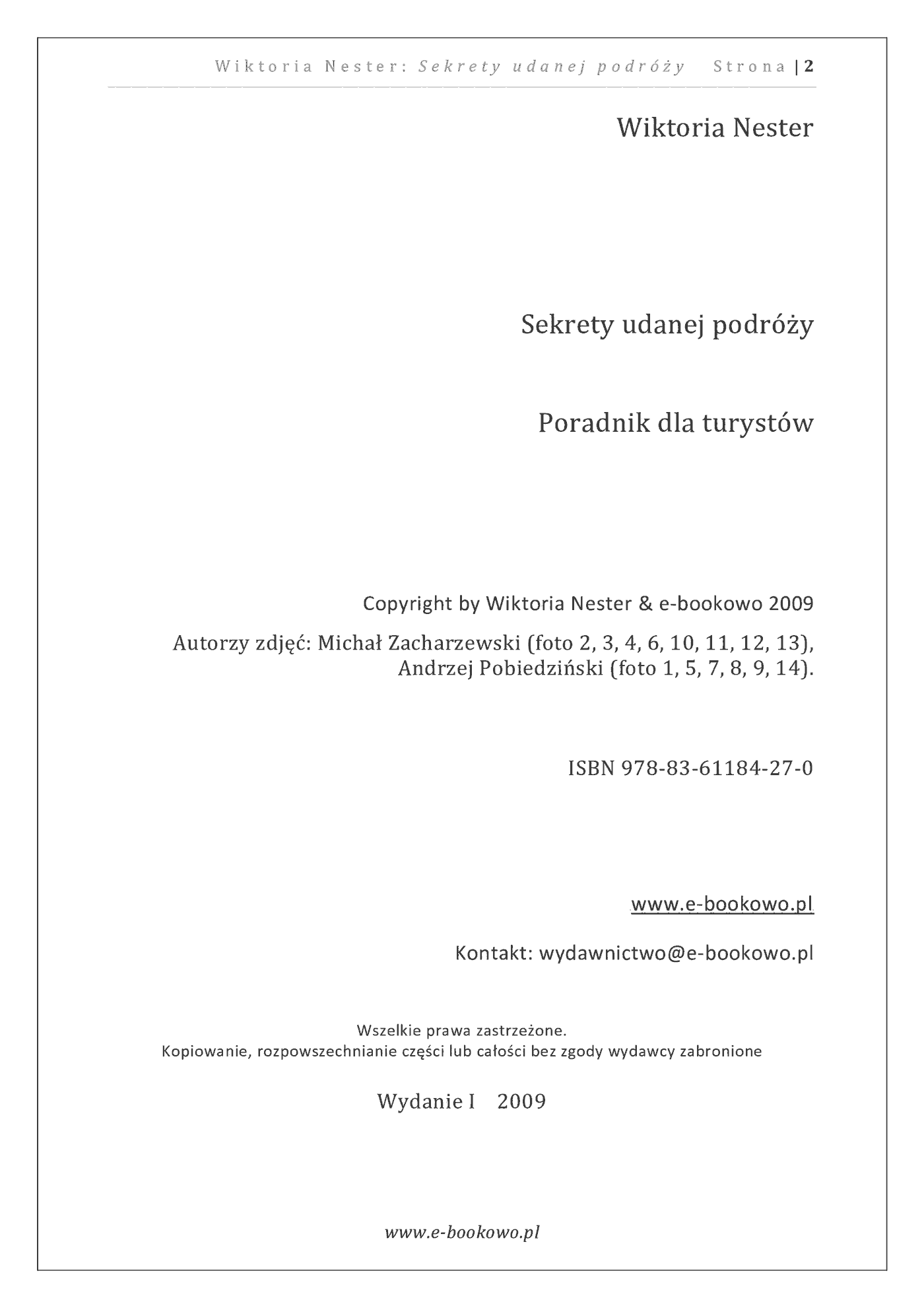Fragment „Sekrety udanej podróży” — strona 2 z 30