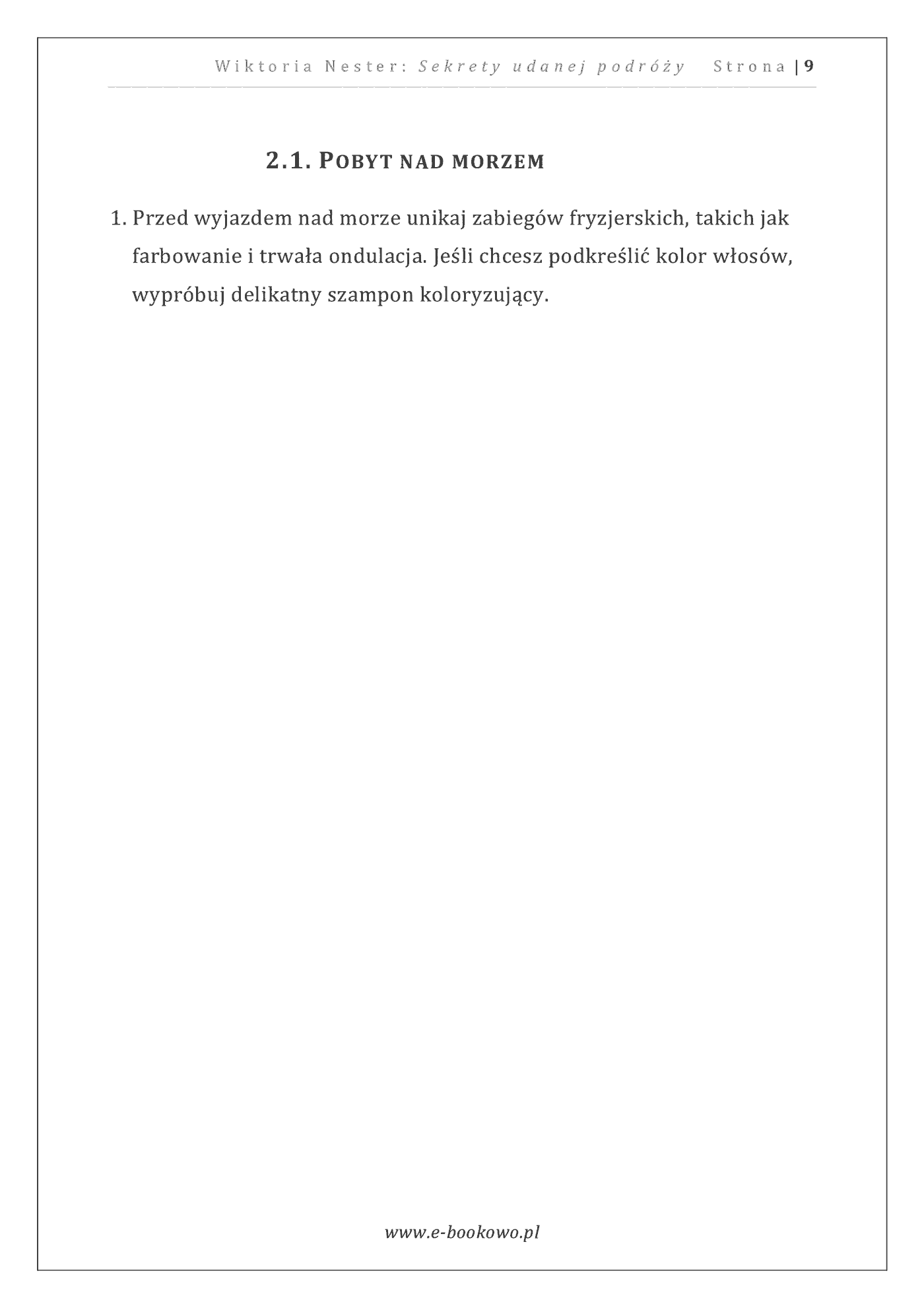 Fragment „Sekrety udanej podróży” — strona 9 z 30