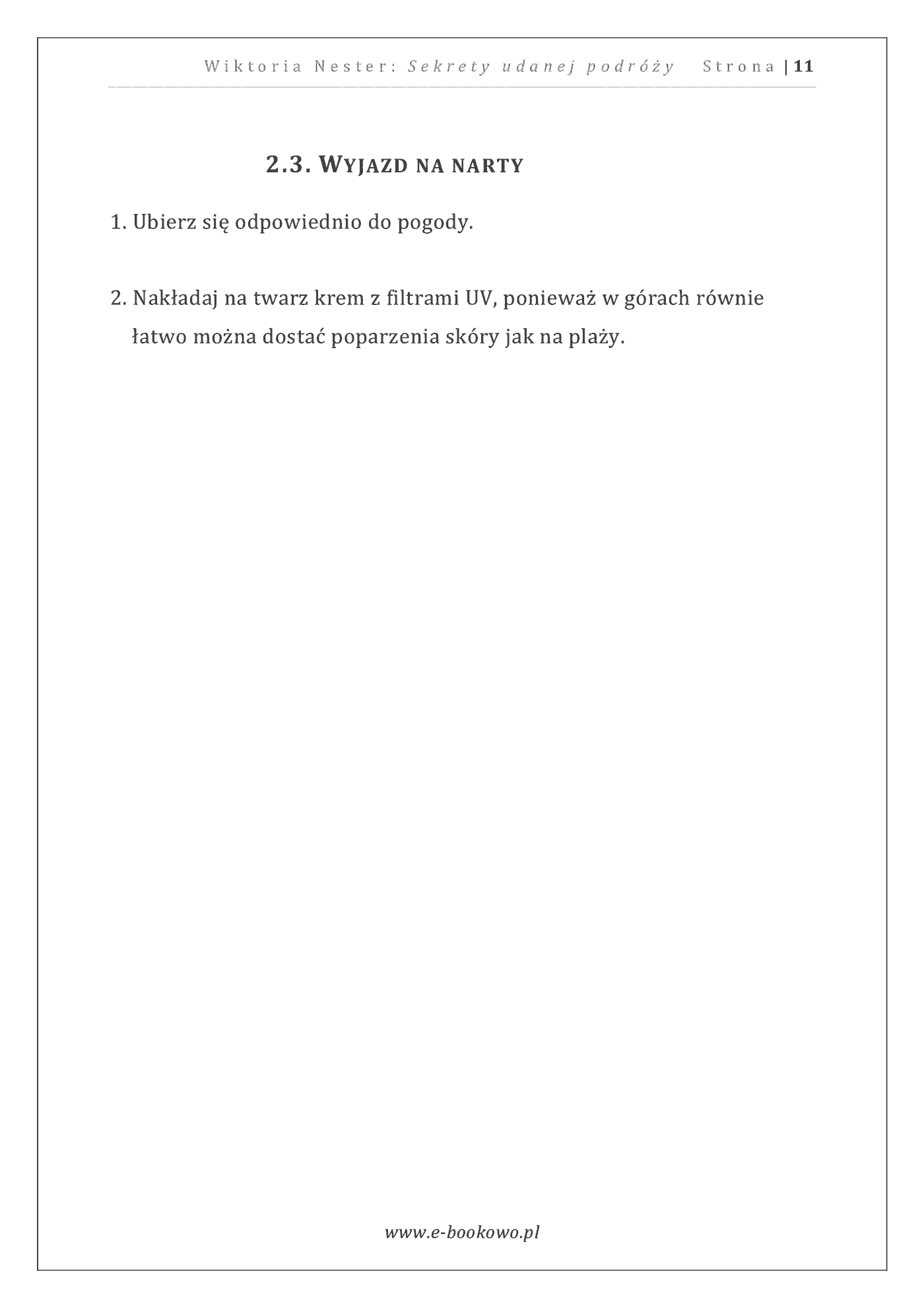 Fragment „Sekrety udanej podróży” — strona 11 z 30