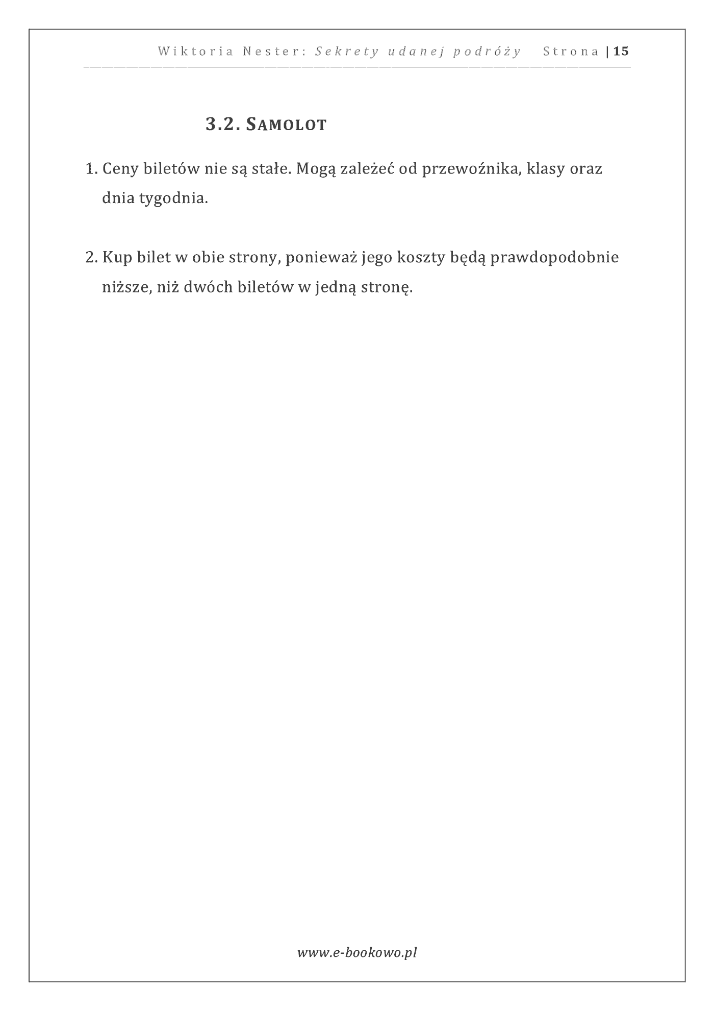 Fragment „Sekrety udanej podróży” — strona 15 z 30
