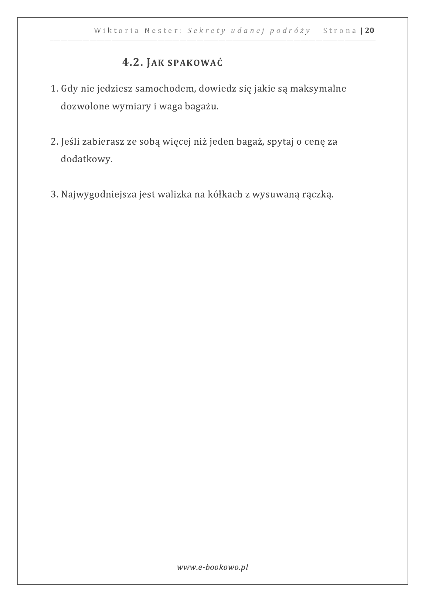Fragment „Sekrety udanej podróży” — strona 20 z 30