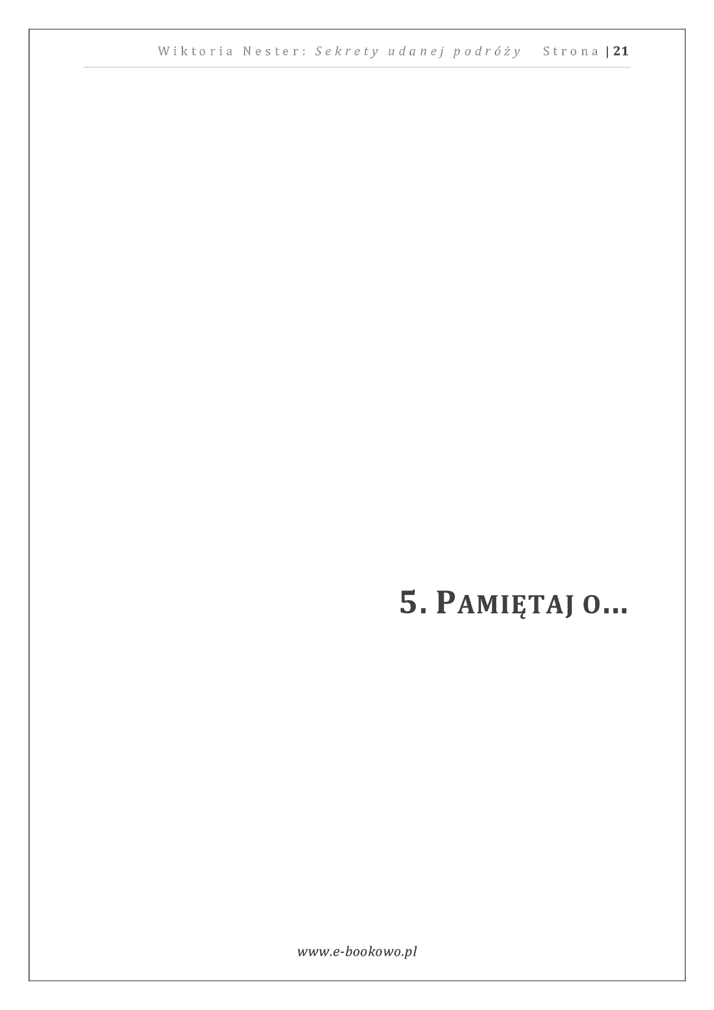 Fragment „Sekrety udanej podróży” — strona 21 z 30