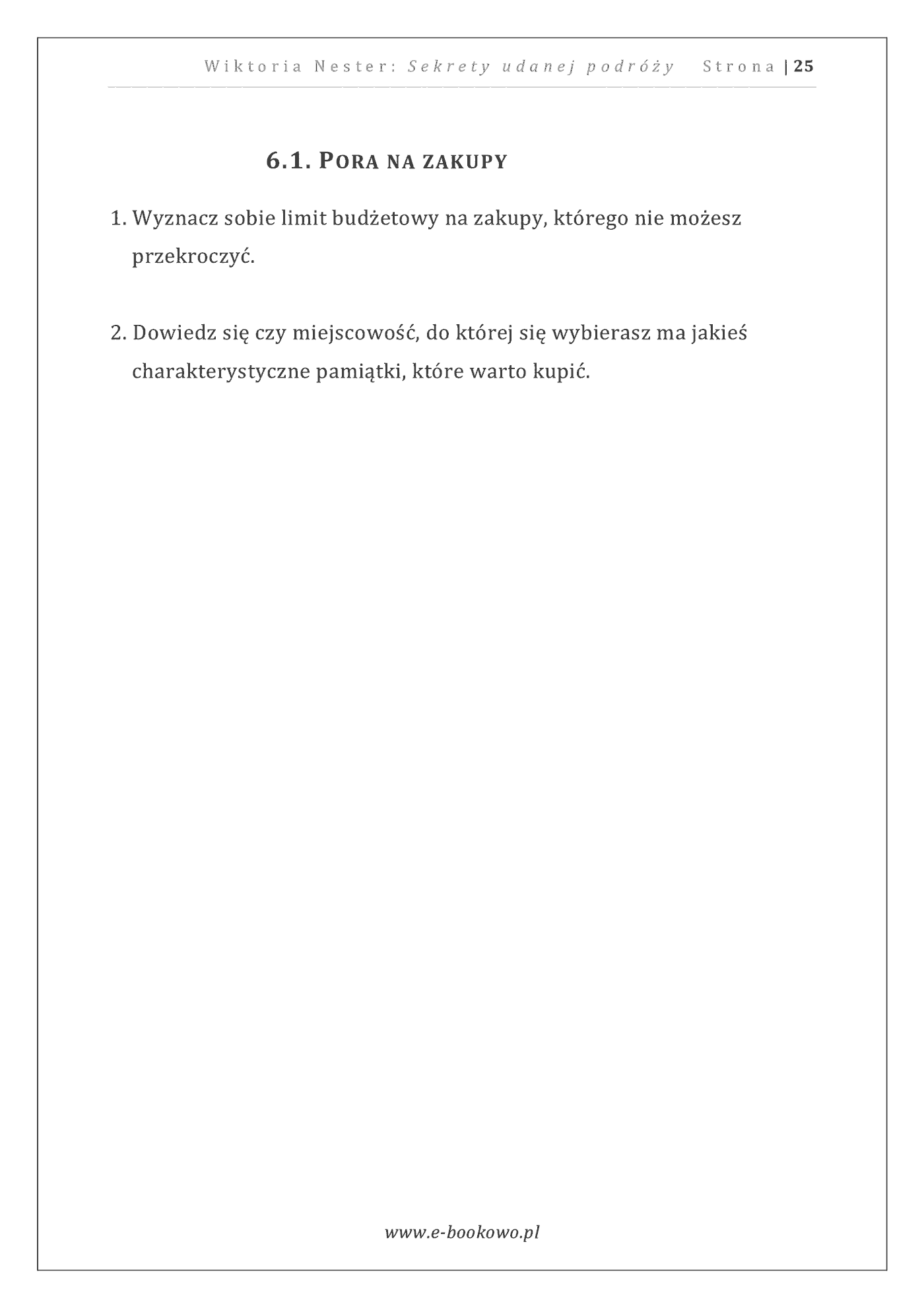 Fragment „Sekrety udanej podróży” — strona 25 z 30