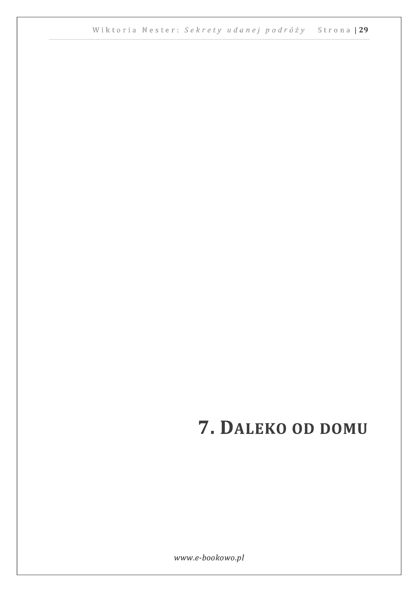 Fragment „Sekrety udanej podróży” — strona 29 z 30