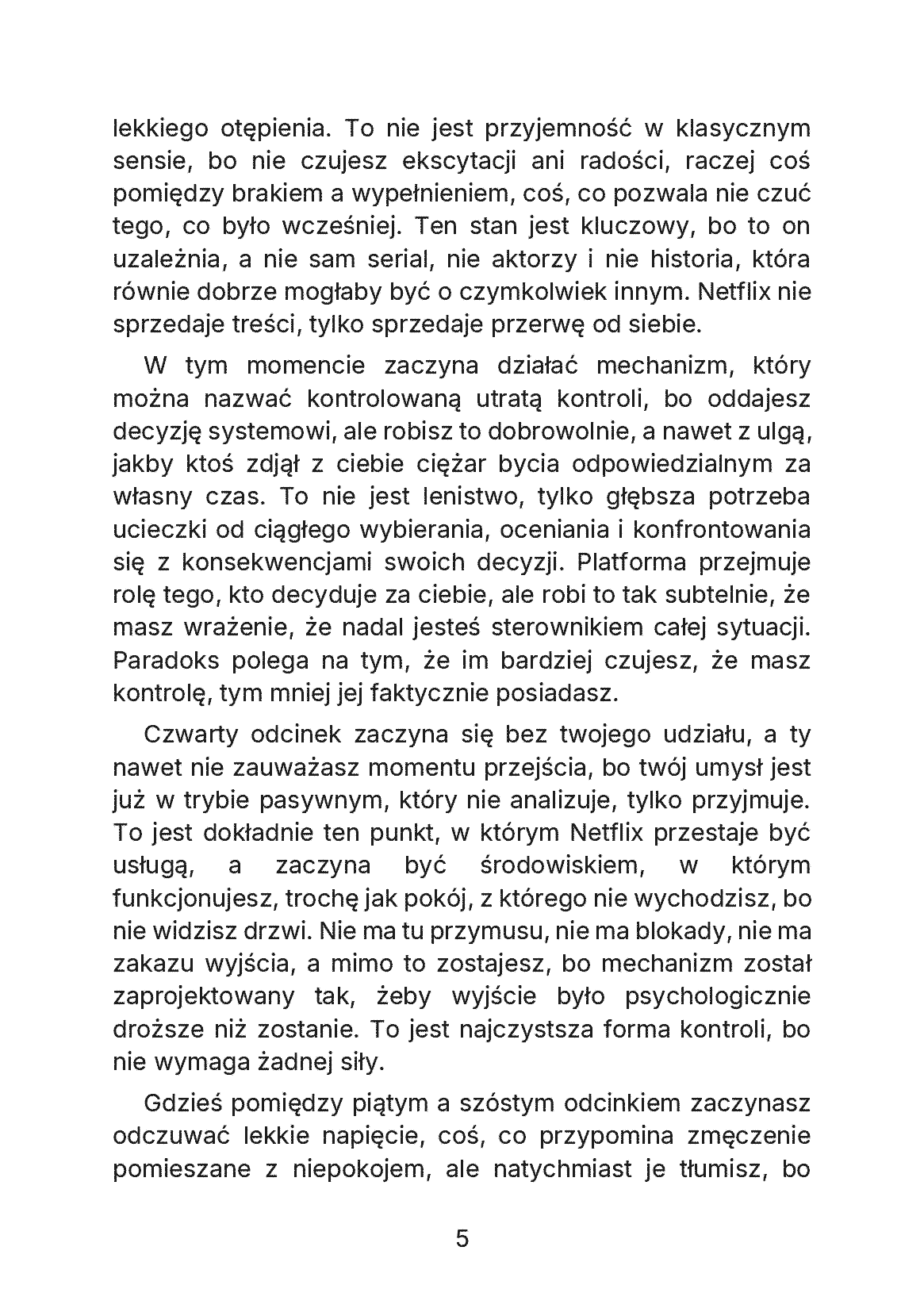 Fragment „Brutalna prawda o Netflixie. Dlaczego oglądasz cudze życie, kiedy własne czeka od lat” — strona 6 z 11