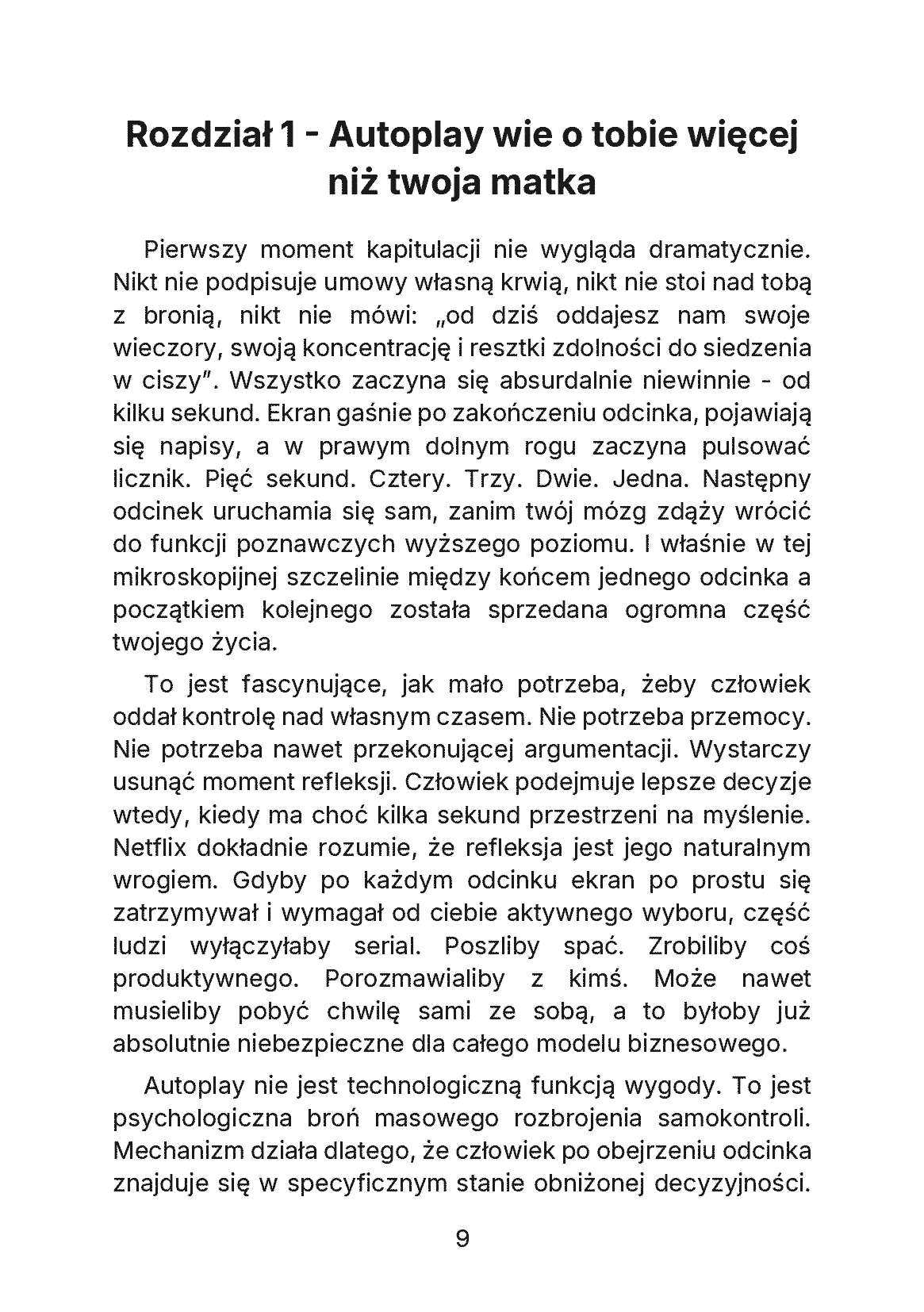 Fragment „Brutalna prawda o Netflixie. Dlaczego oglądasz cudze życie, kiedy własne czeka od lat” — strona 10 z 11