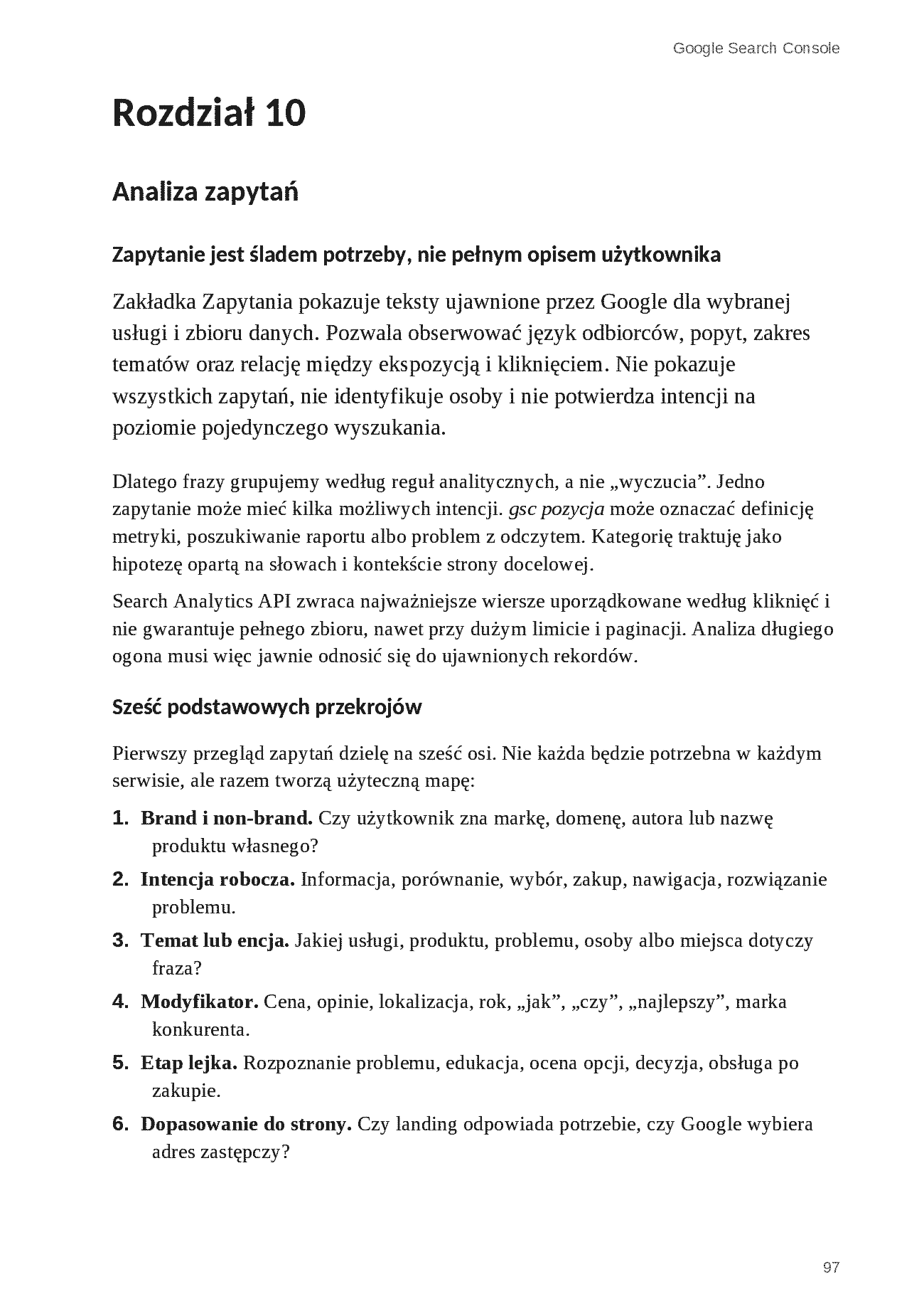 Fragment „Google Search Console. Od danych do decyzji SEO” — strona 2 z 9