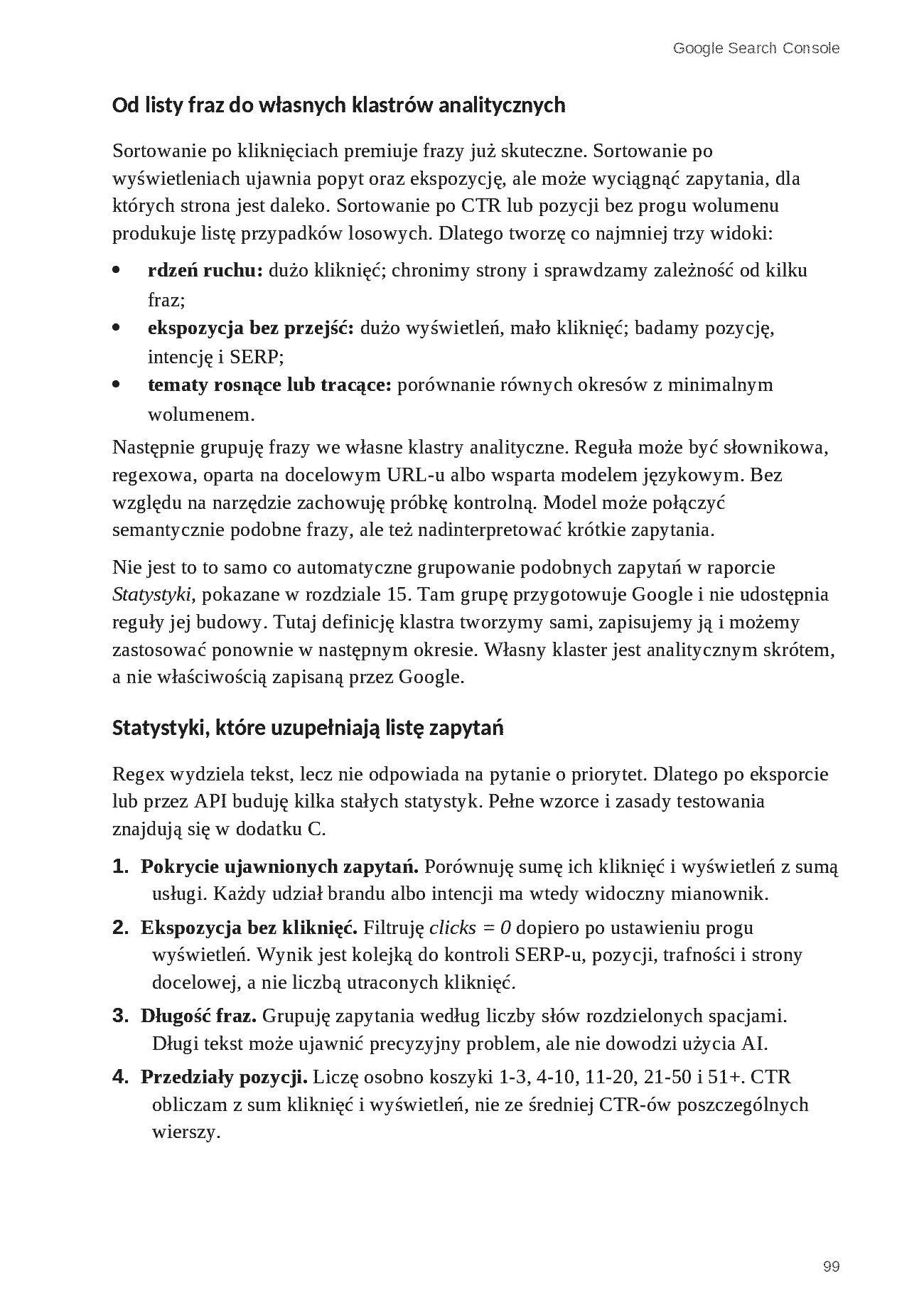 Fragment „Google Search Console. Od danych do decyzji SEO” — strona 4 z 9