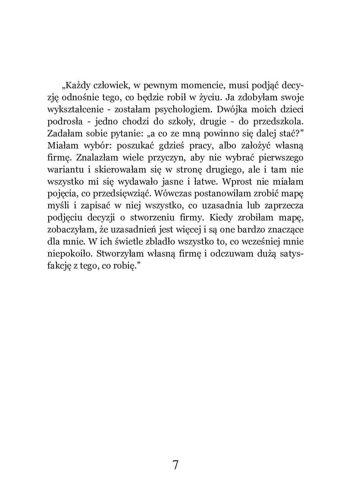 Fragment „Naucz się w 7 godzin: Jak tworzyć mapy myśli” — strona 7 z 12