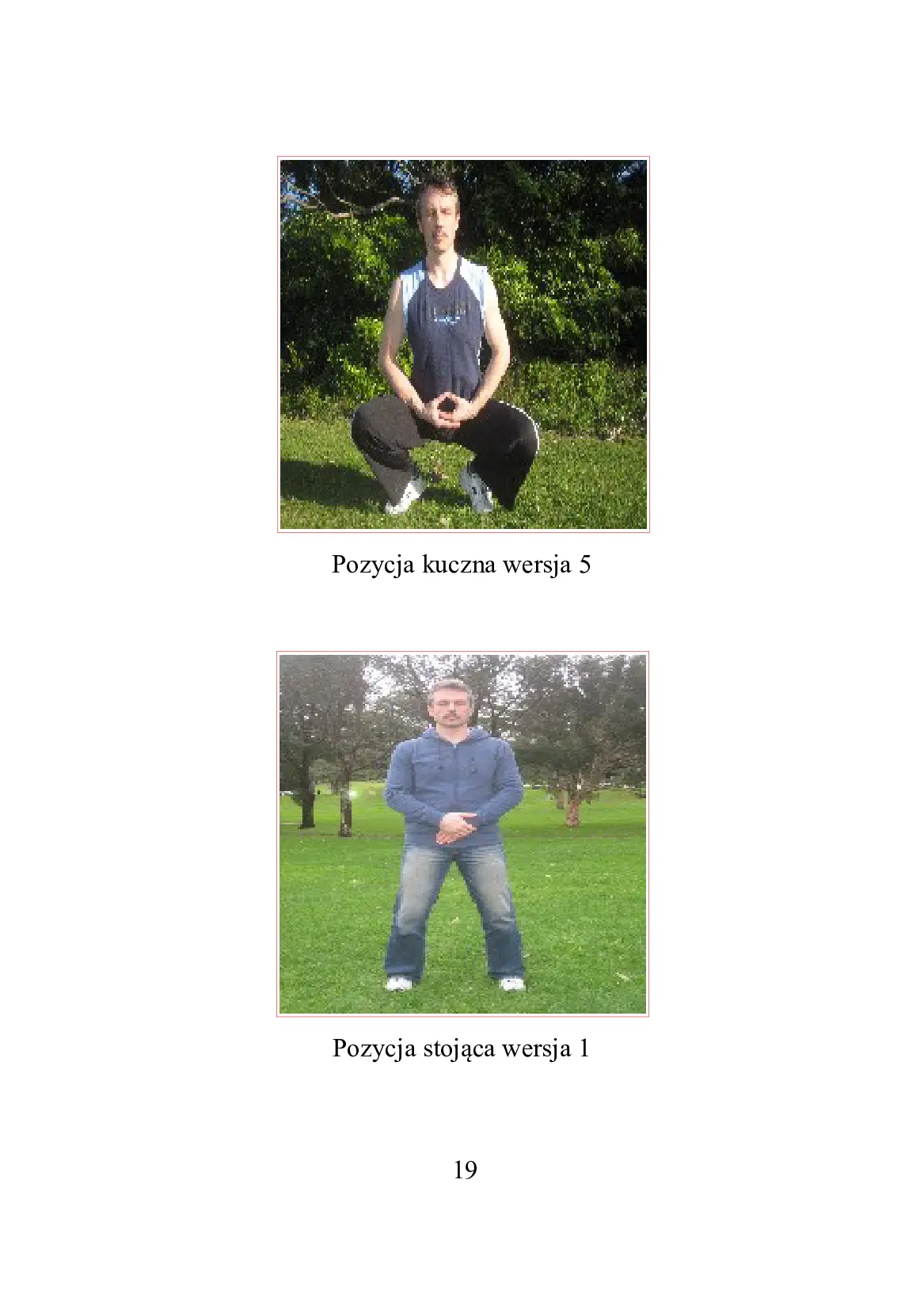 Fragment „Natural Combat - Poradnik rozwoju poprzez trening sztuki walki i autosugestii” — strona 19 z 23