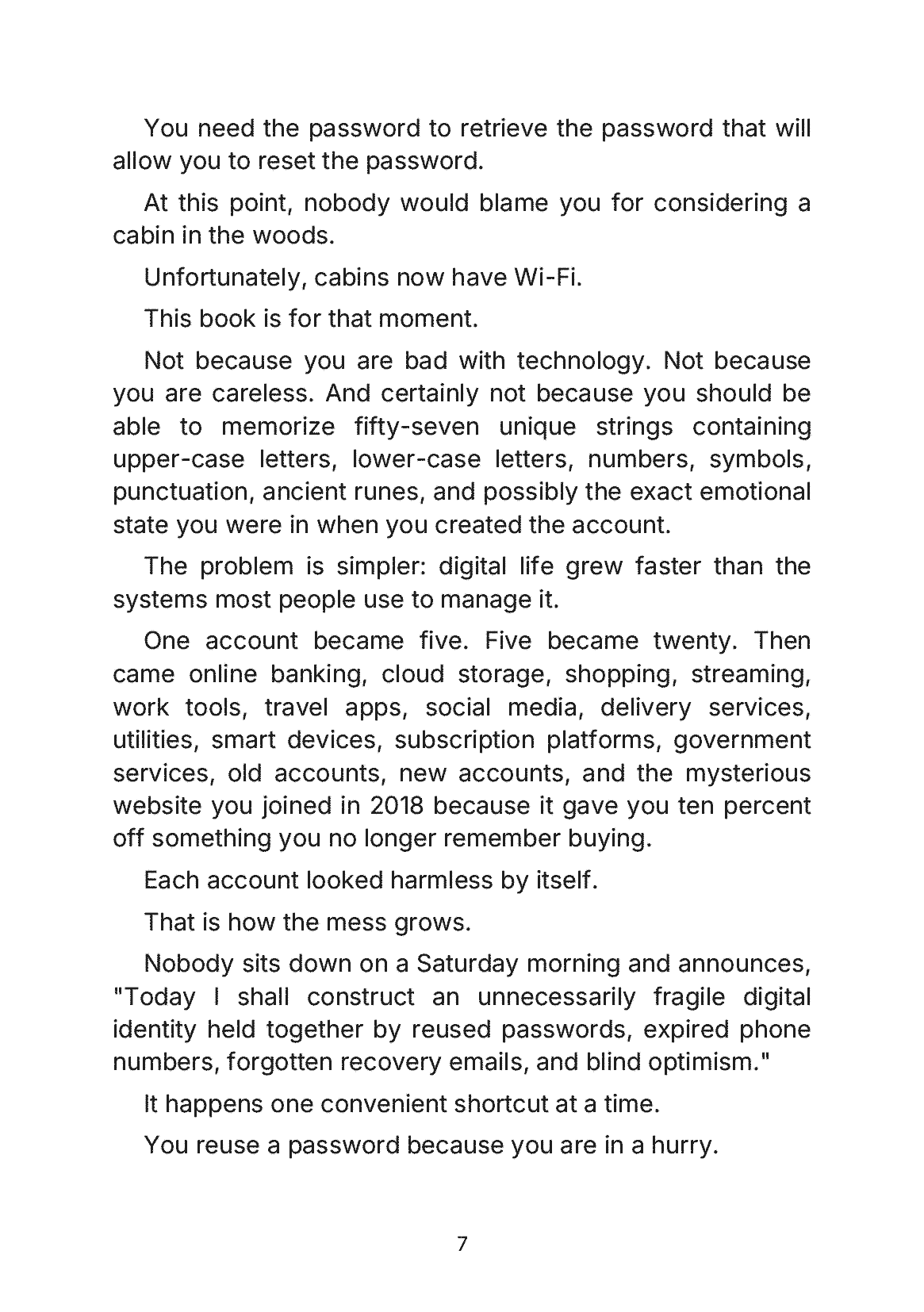 Fragment „Every Account Has a Different Password. In Theory - How to Organize Passwords, Logins, Backups, and Digital Security Before Another Password Reset Drives You Mad” — strona 7 z 11