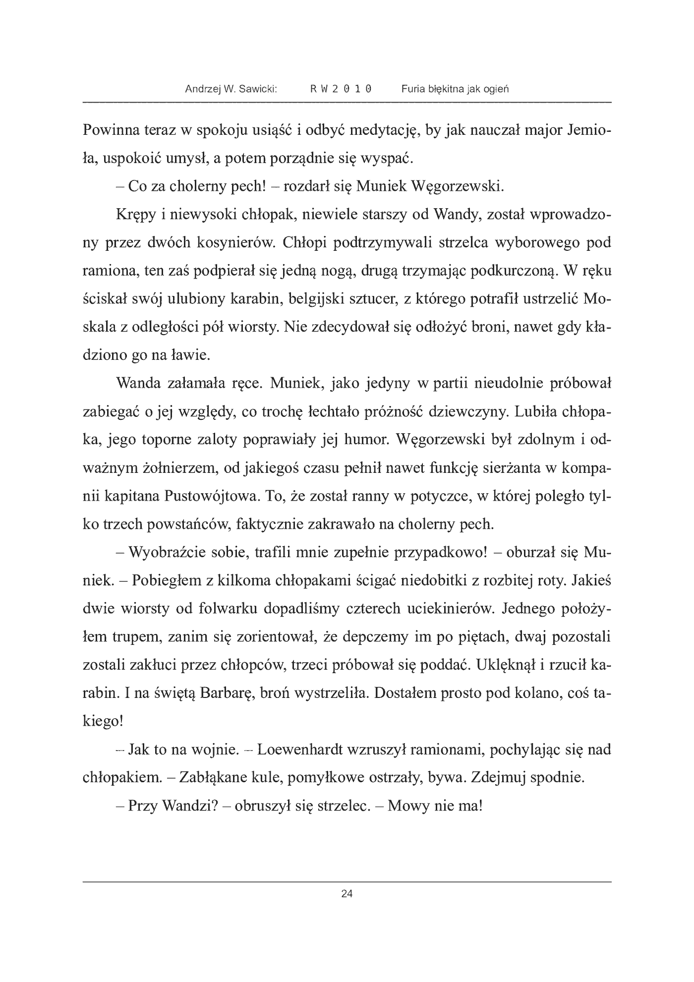 Fragment „Furia błękitna jak ogień” — strona 24 z 30