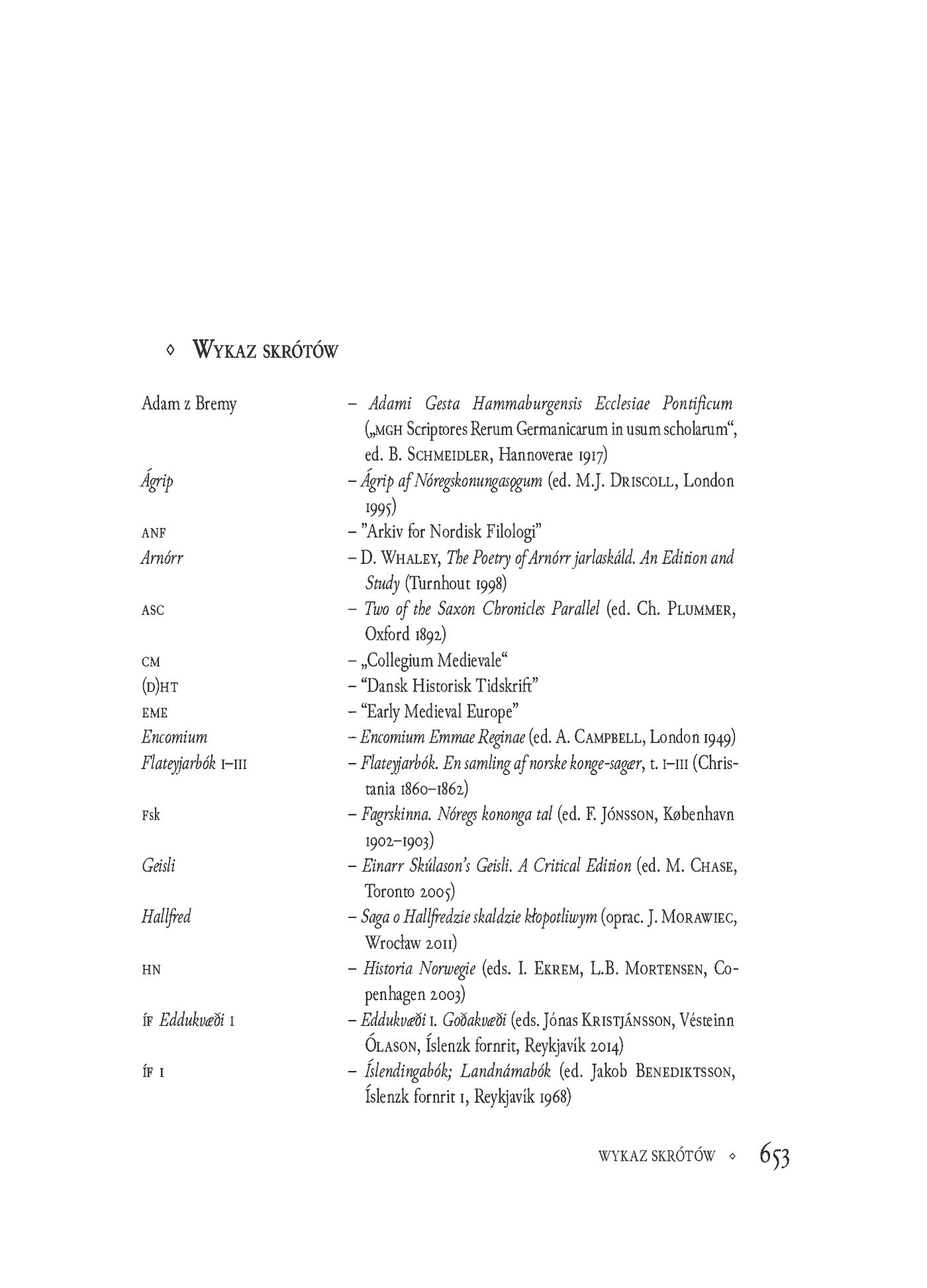 Fragment „Między poezją a polityką. Rozgrywki polityczne w Skandynawii XI wieku w świetle poezji ówczesnych skaldów” — strona 27 z 30