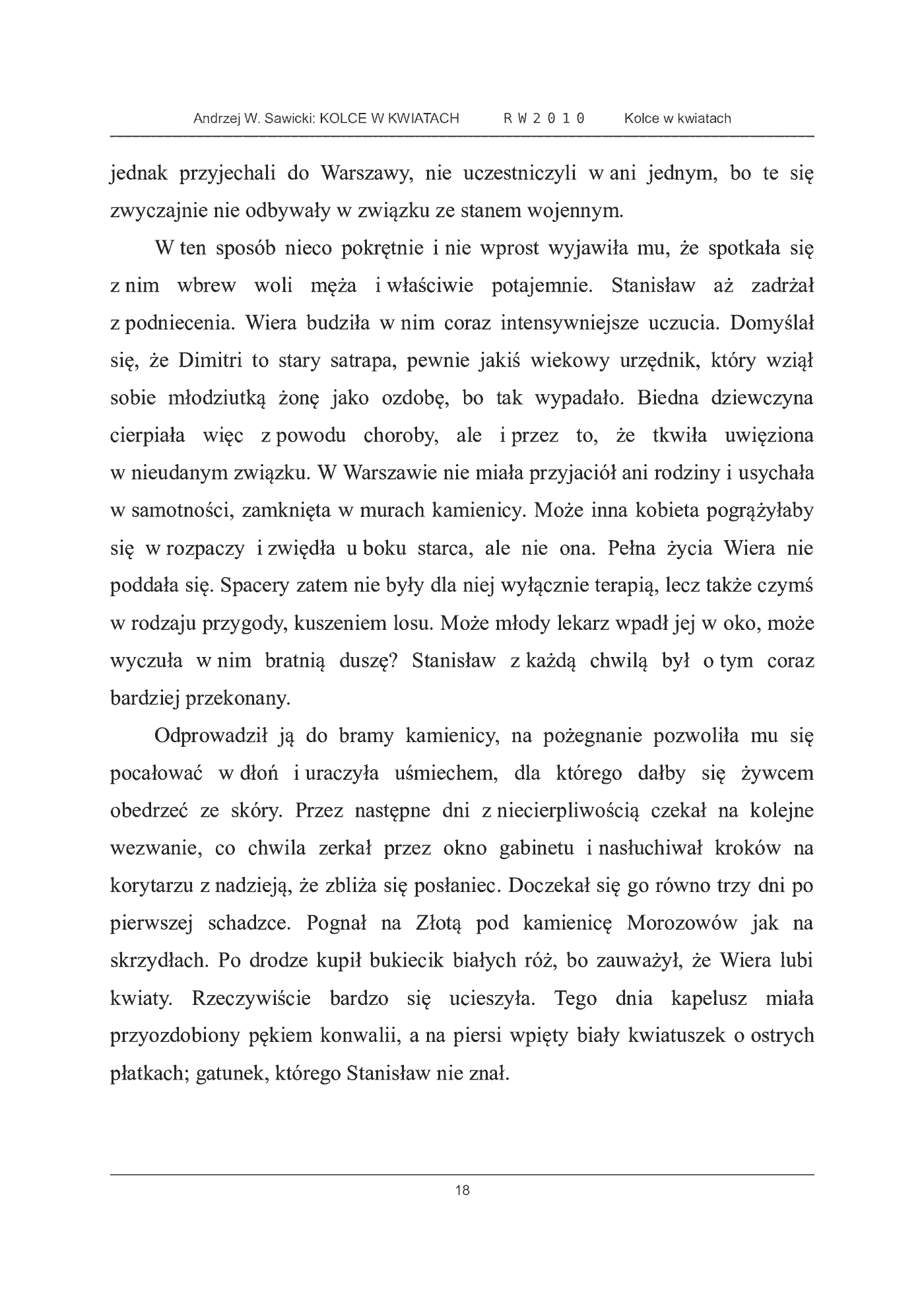 Fragment „Kolce w kwiatach” — strona 18 z 27