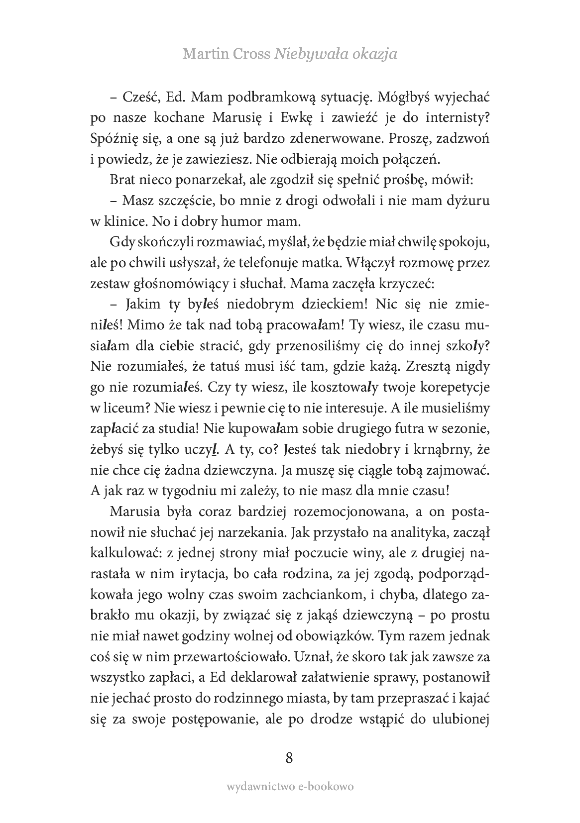 Fragment „Niebywała okazja” — strona 8 z 10