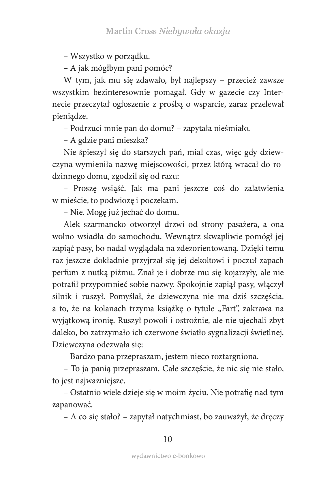 Fragment „Niebywała okazja” — strona 10 z 10