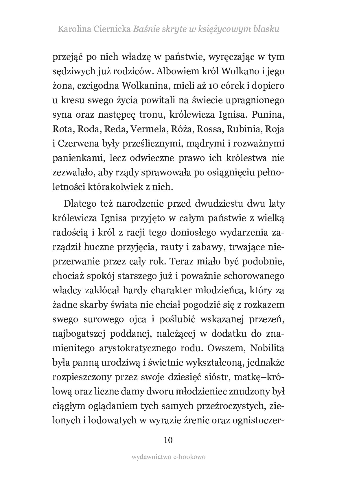 Fragment „Baśnie skryte w księżycowym blasku” — strona 10 z 16