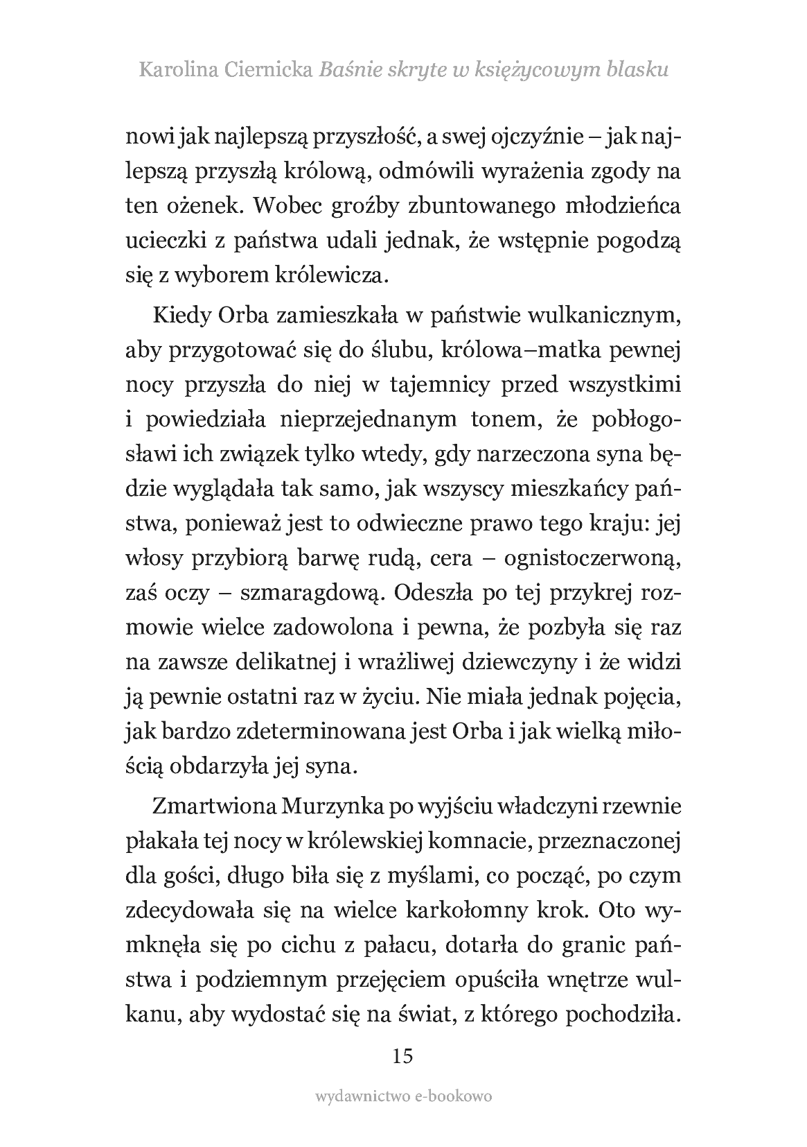 Fragment „Baśnie skryte w księżycowym blasku” — strona 15 z 16