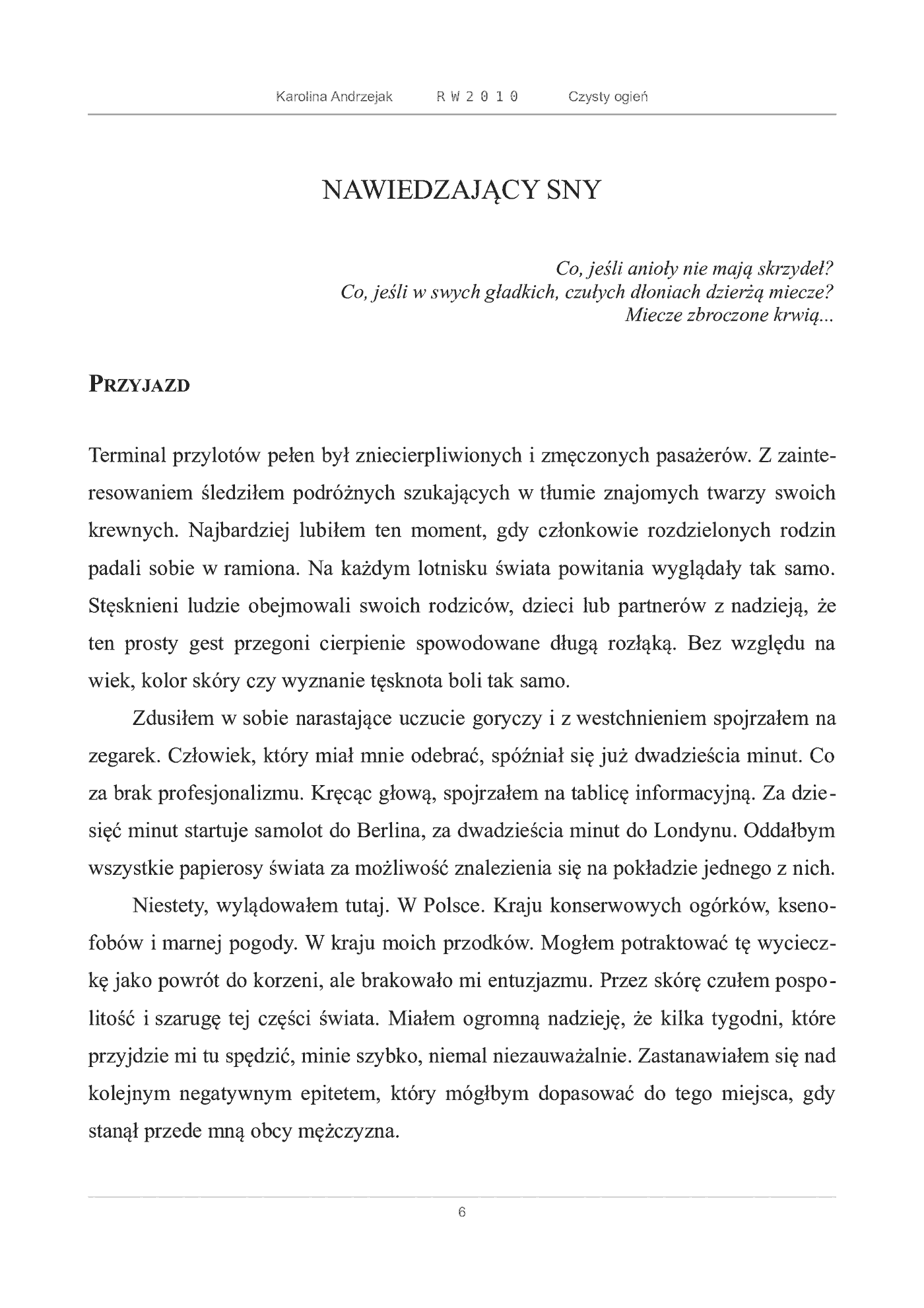 Fragment „Czysty ogień” — strona 6 z 30