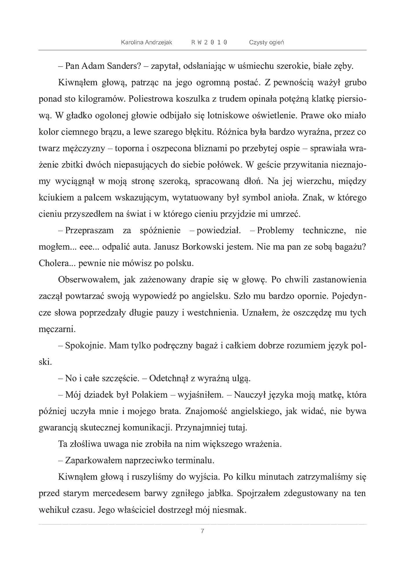 Fragment „Czysty ogień” — strona 7 z 30