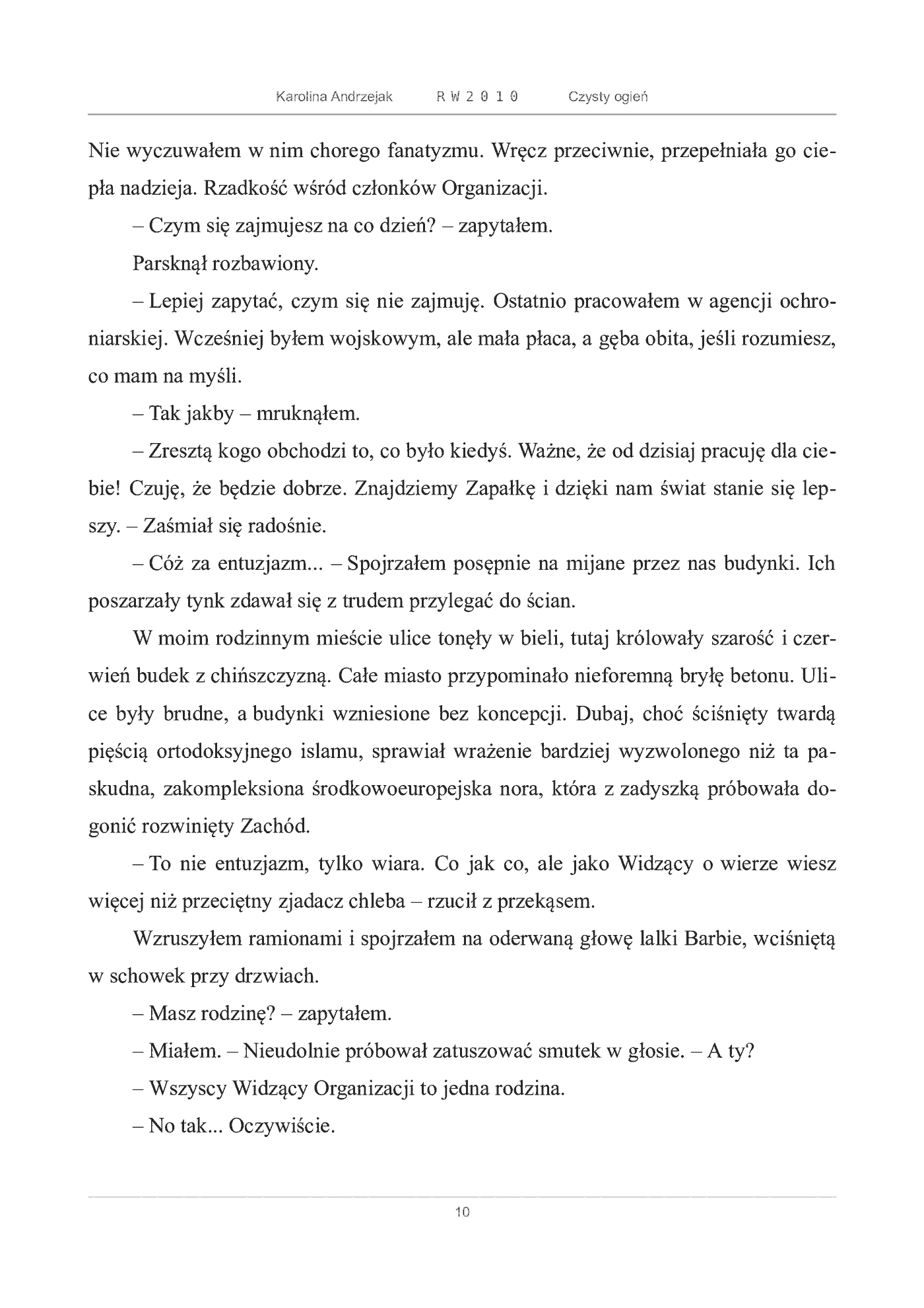 Fragment „Czysty ogień” — strona 10 z 30