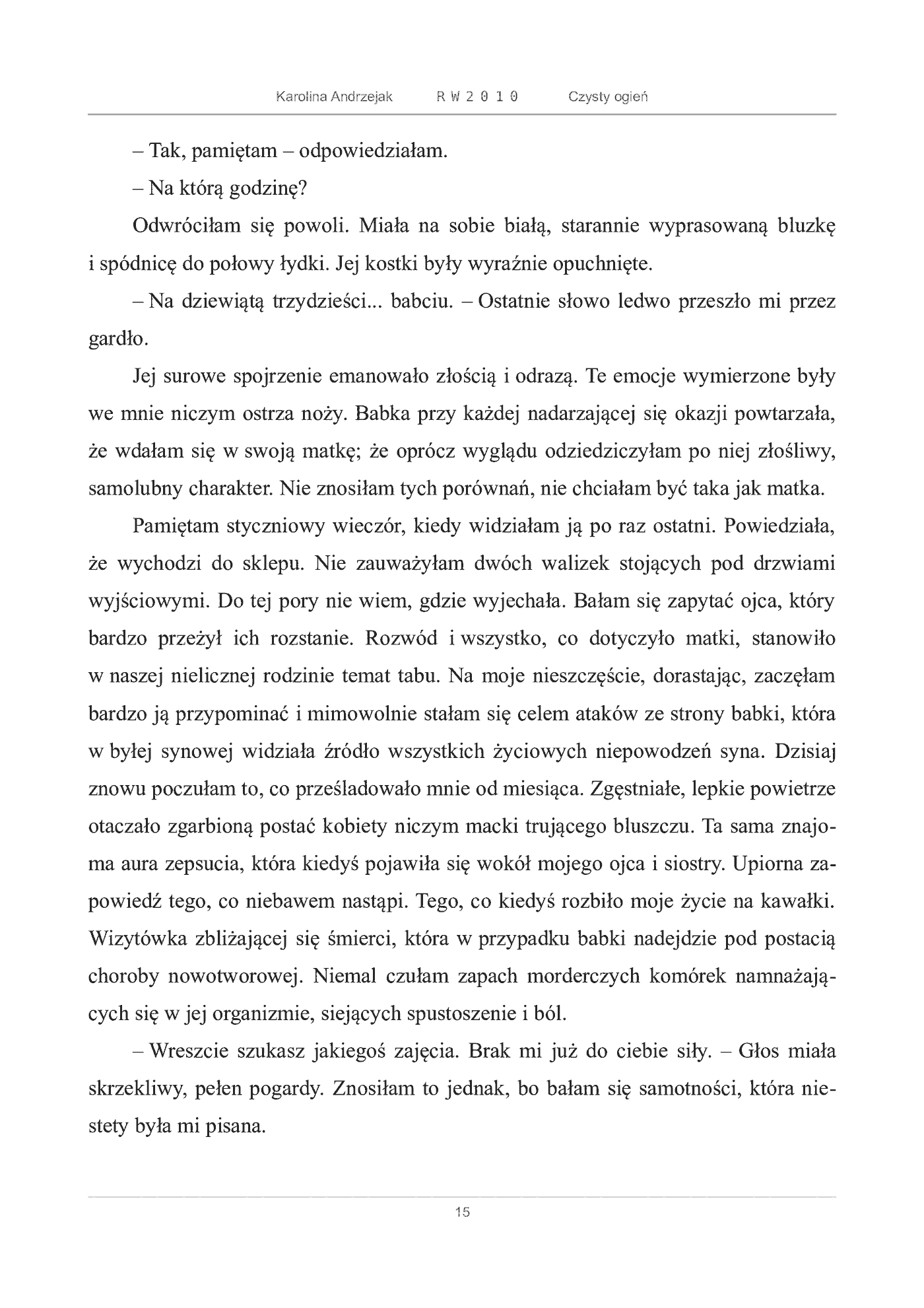 Fragment „Czysty ogień” — strona 15 z 30