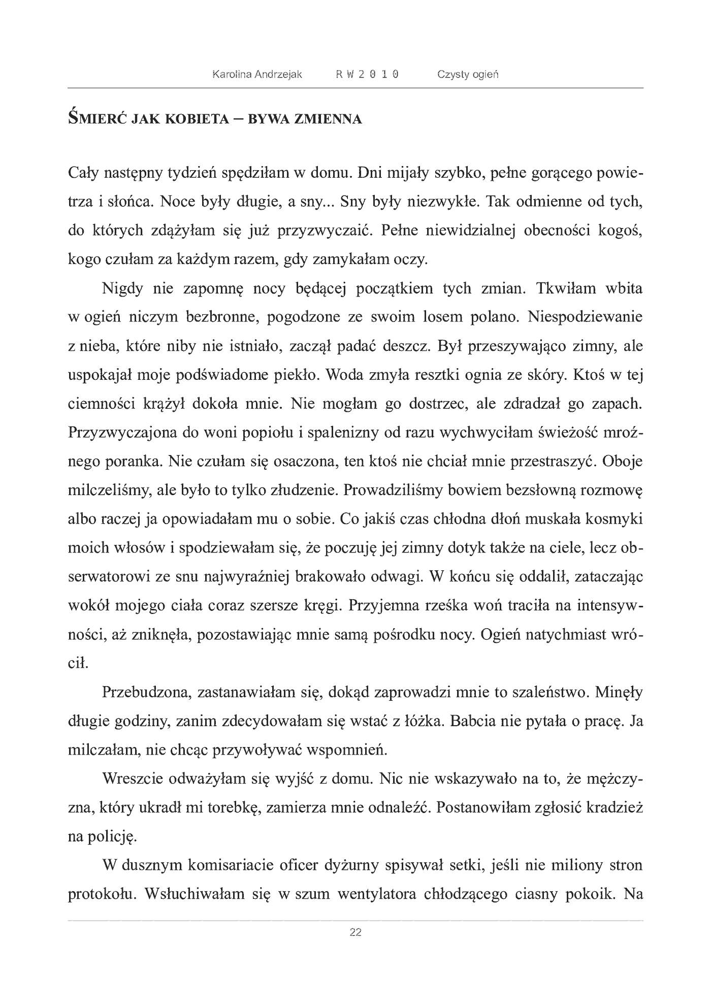 Fragment „Czysty ogień” — strona 22 z 30