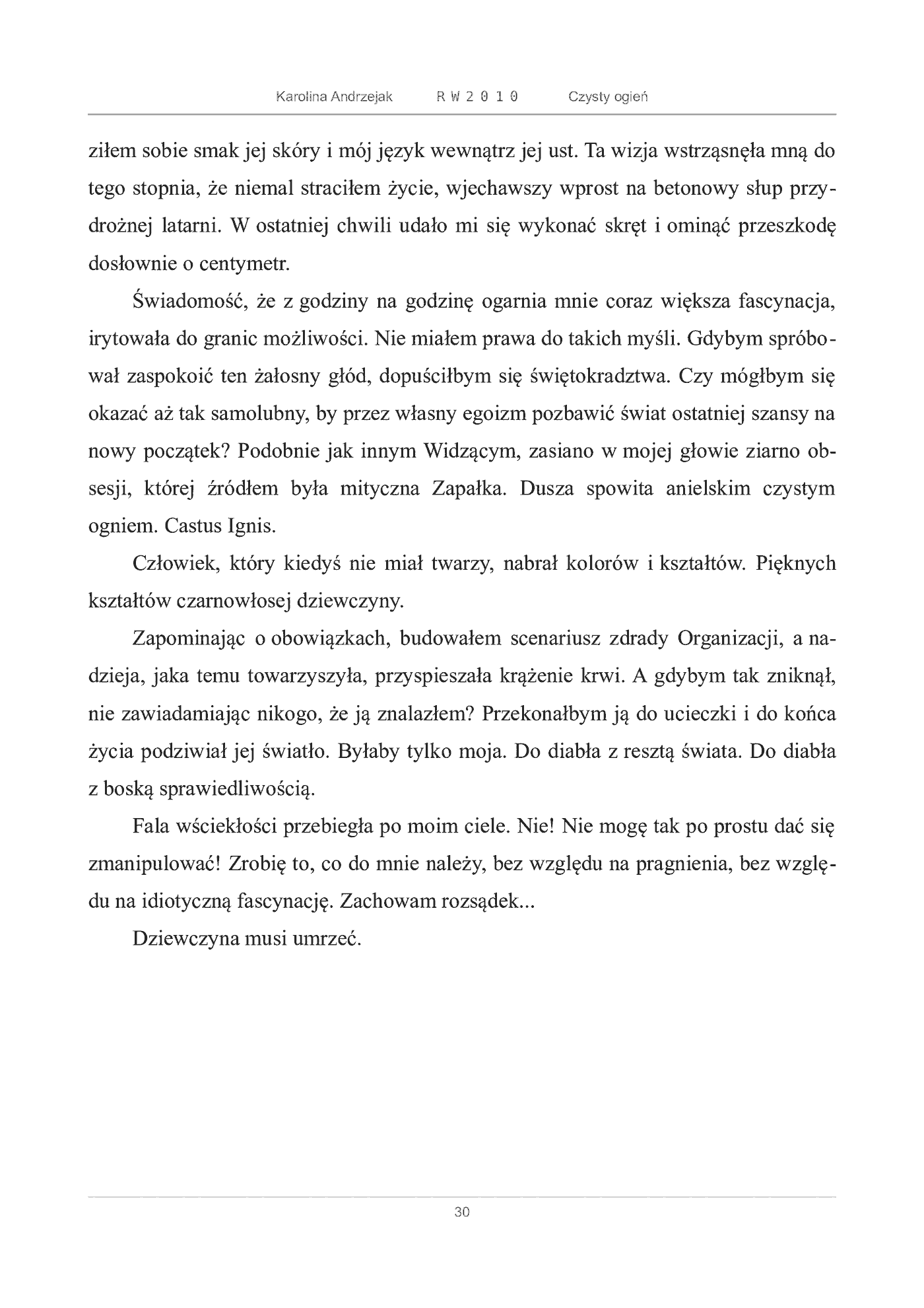 Fragment „Czysty ogień” — strona 30 z 30