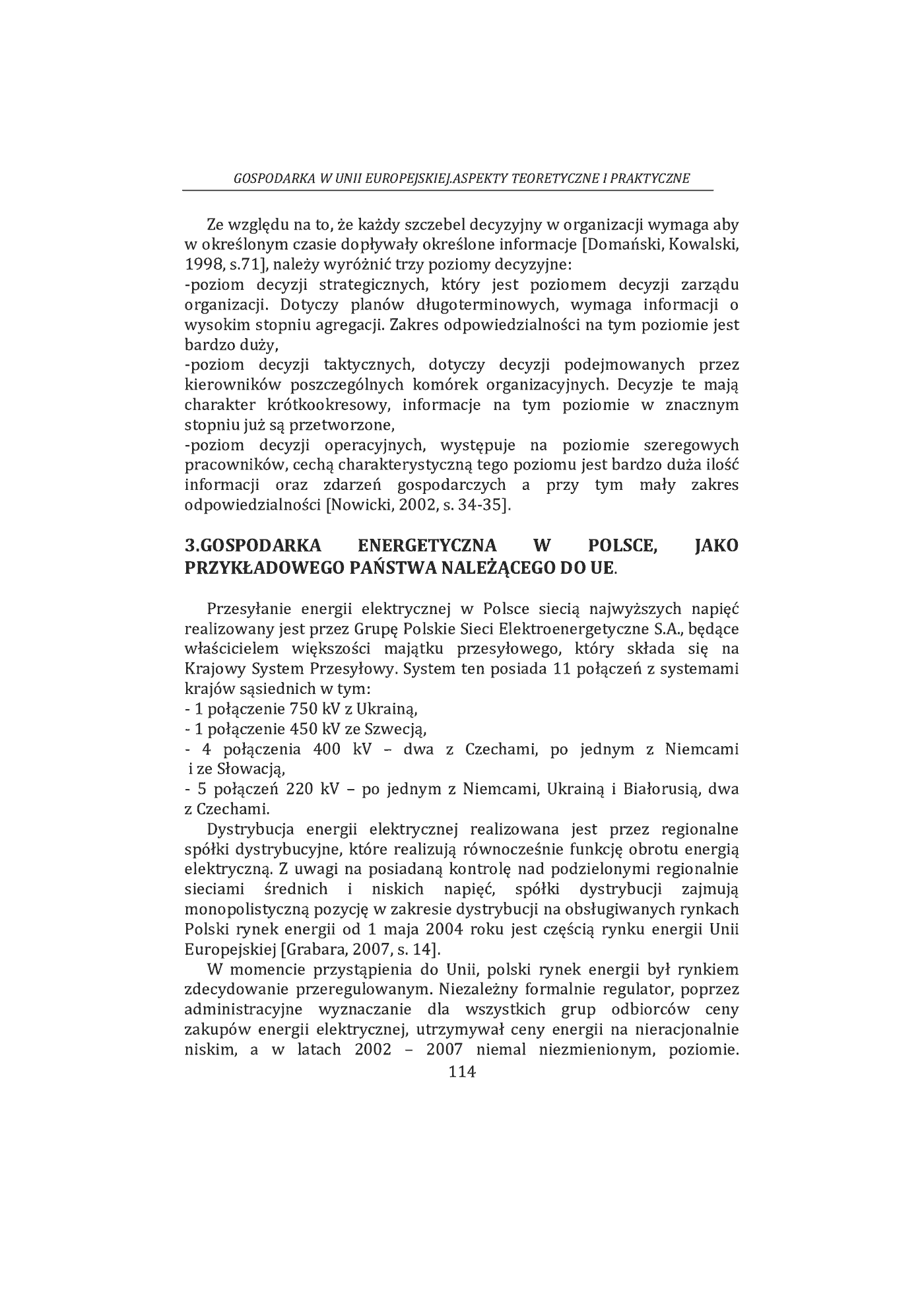 Fragment „Gospodarka w Unii Europejskiej. Aspekty teoretyczne i praktyczne. Monografia wieloautorska. Błażej Kmieciak, Wojciech Janik, Katarzyna Szara, Monika Piśniak, Ireneusz Miciuła, Natalia Konopińska” — strona 7 z 20
