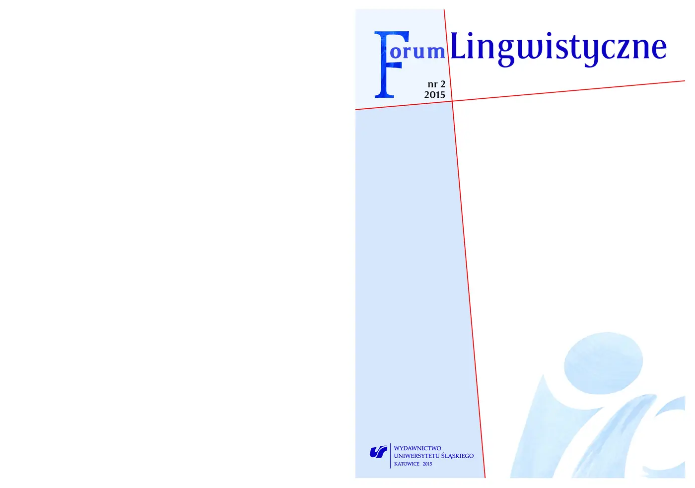 Fragment „"Forum Lingwistyczne" 2015, nr 2” — strona 1 z 10