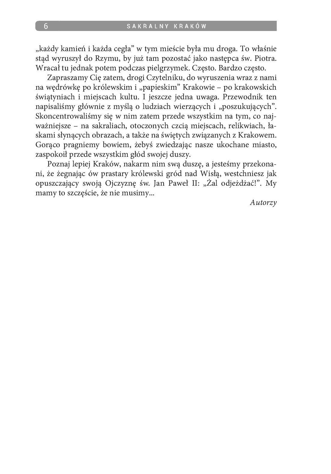 Fragment „Sakralny Kraków. Kompletny przewodnik od A do Z” — strona 7 z 25