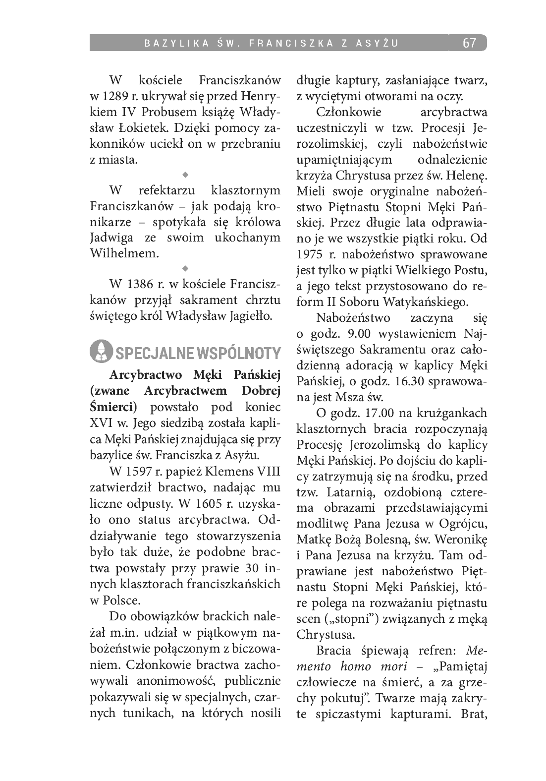 Fragment „Sakralny Kraków. Kompletny przewodnik od A do Z” — strona 20 z 25