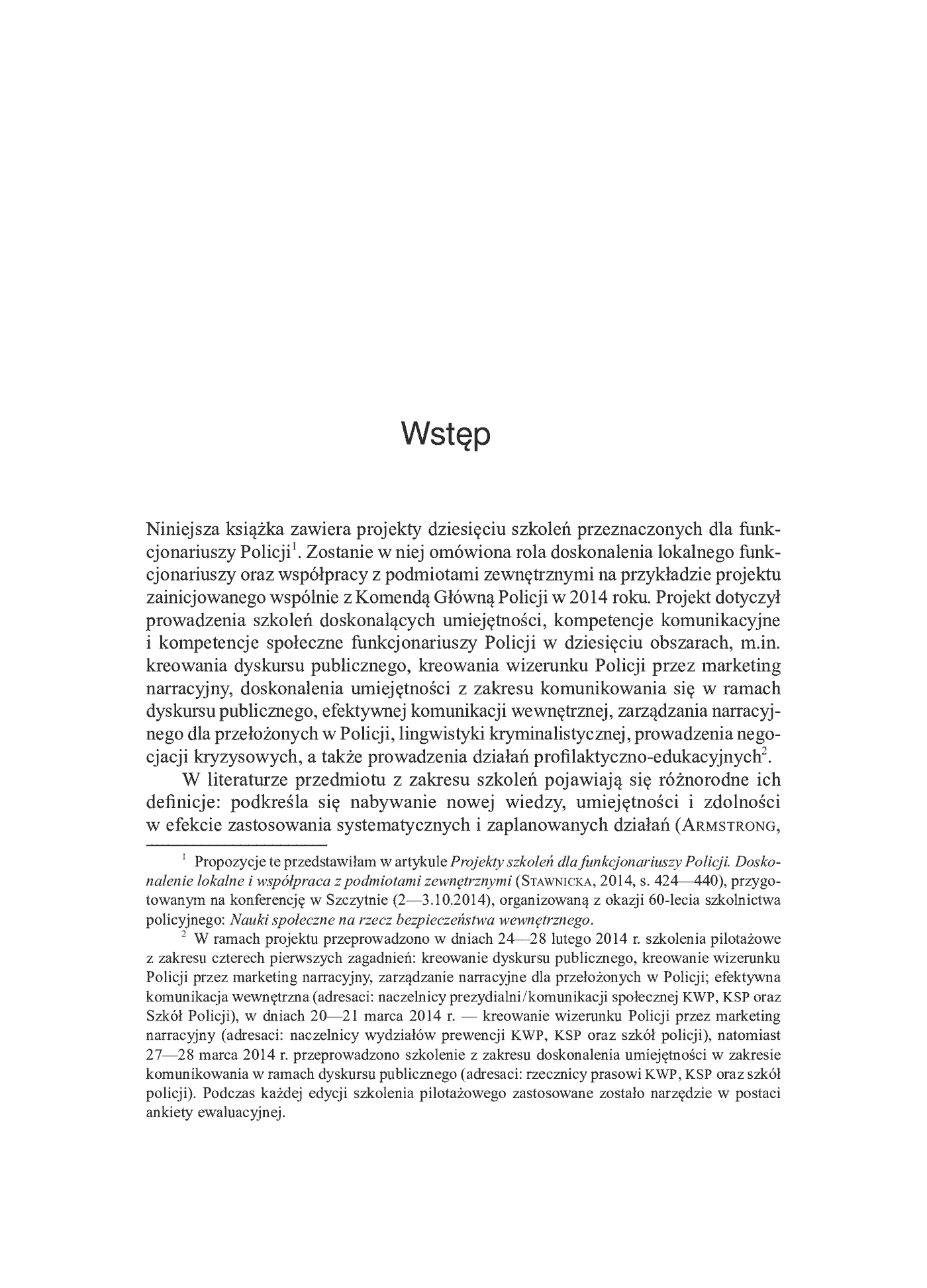 Fragment „Doskonalenie lokalne w Policji a współpraca z podmiotami zewnętrznymi. Efekt synergii” — strona 9 z 20