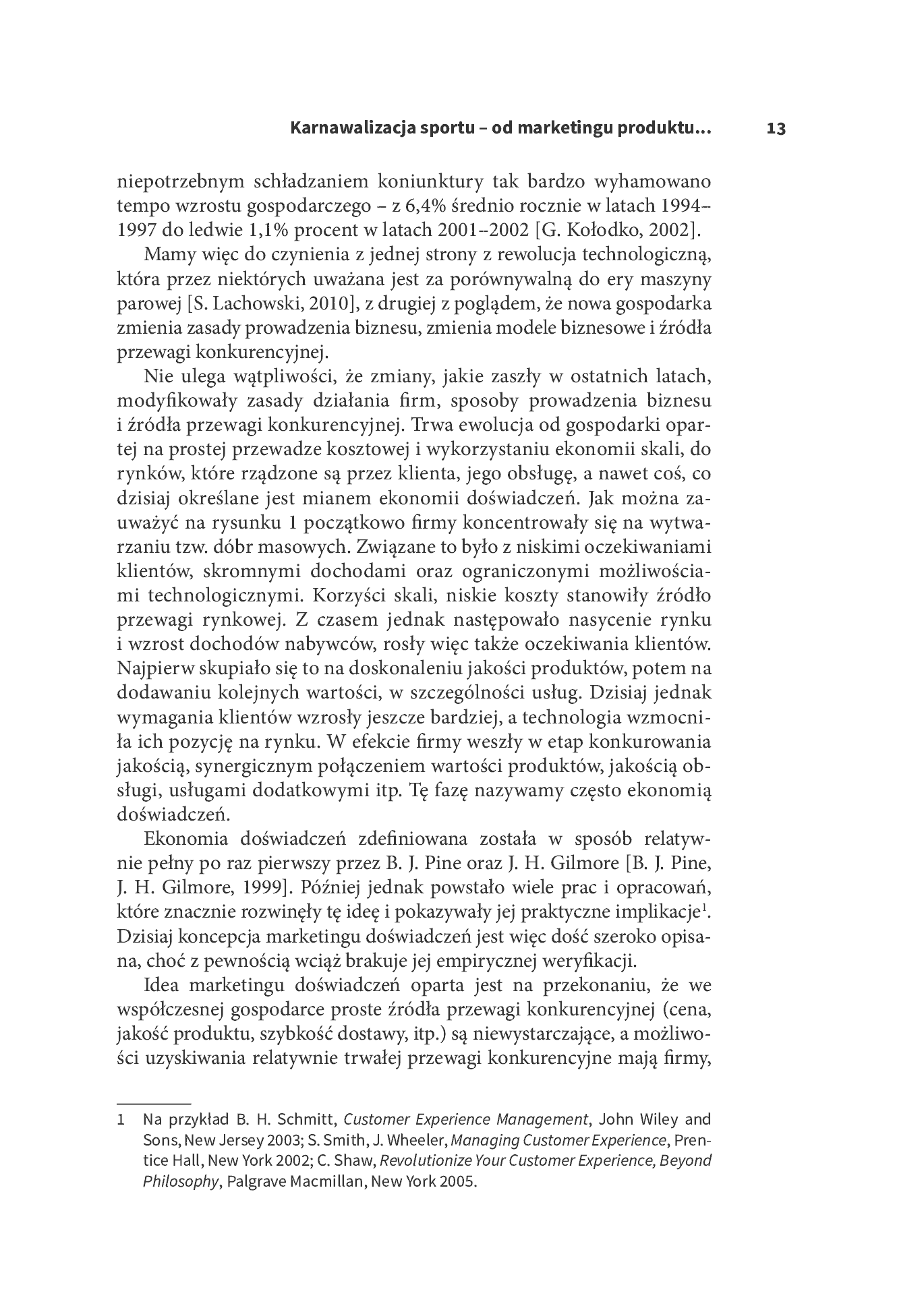 Fragment „Zarządzanie w sporcie. Organizacje - Ludzie - Marketing” — strona 13 z 20