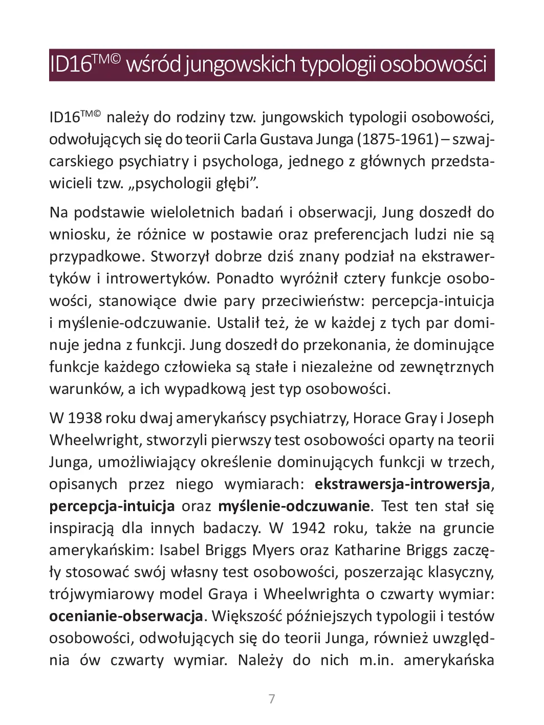 Fragment „Twój typ osobowości: Adwokat (ESFJ)” — strona 7 z 12