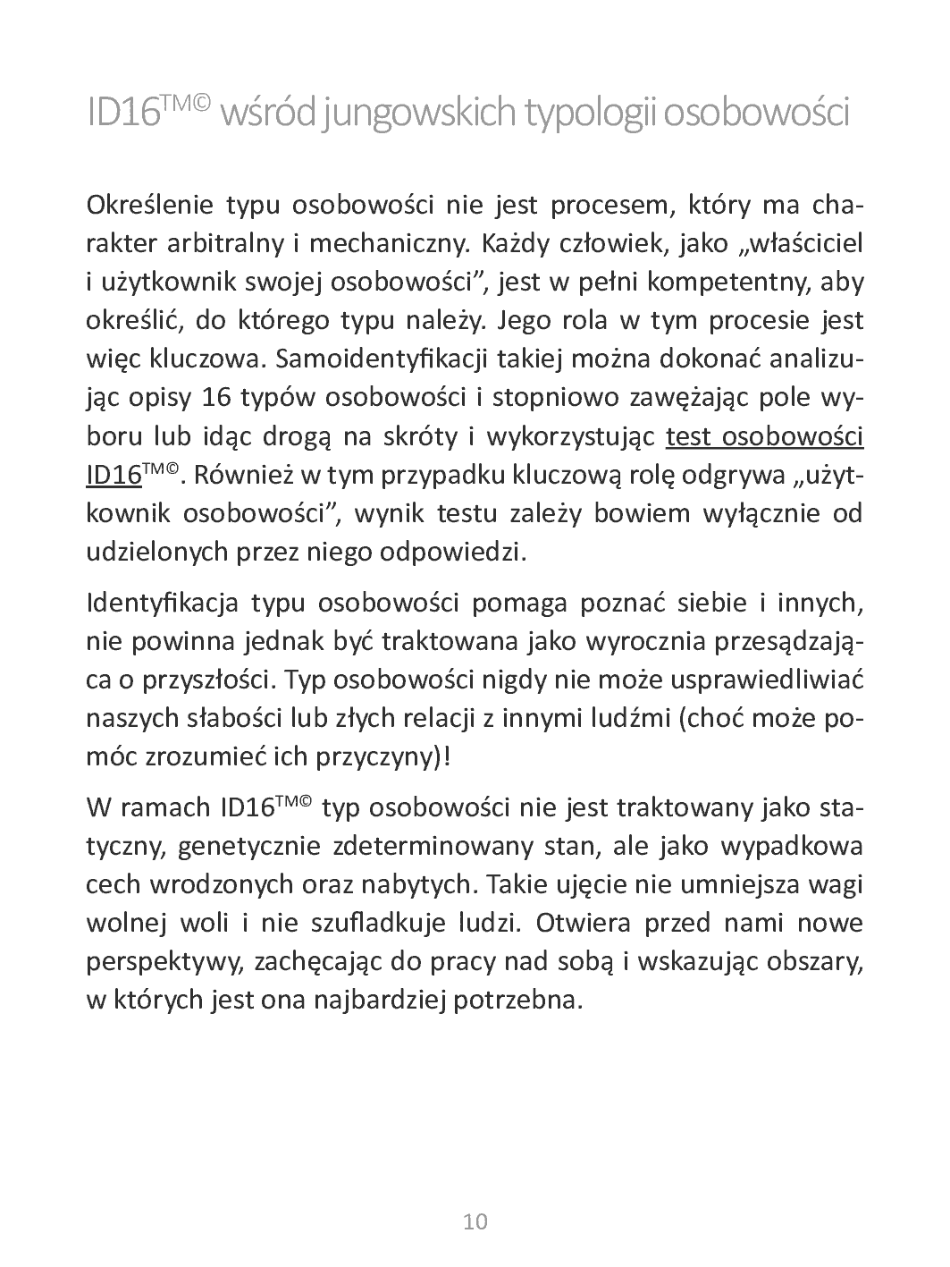 Fragment „Twój typ osobowości: Adwokat (ESFJ)” — strona 10 z 12