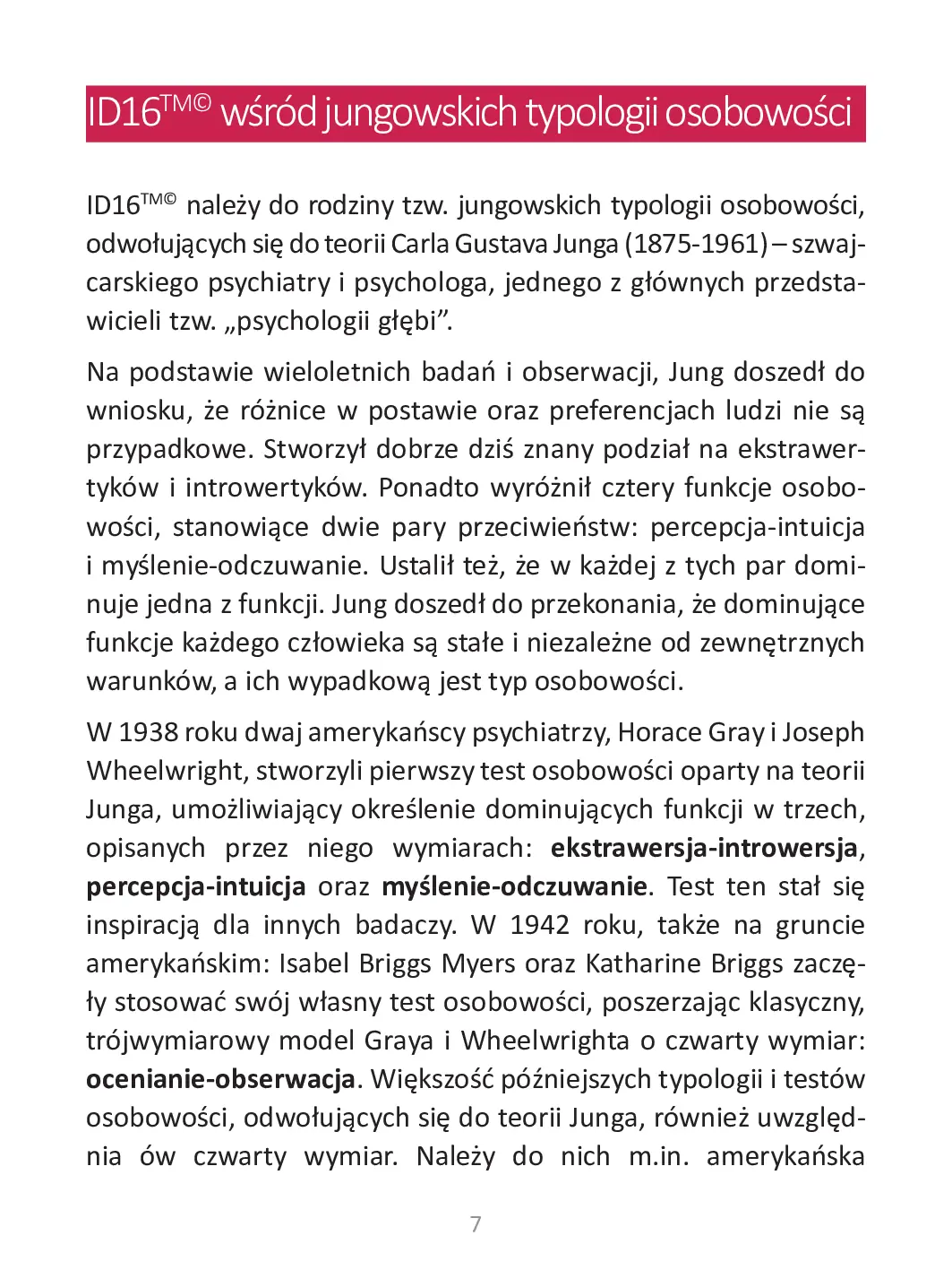 Fragment „Twój typ osobowości: Mentor (INFJ)” — strona 7 z 12