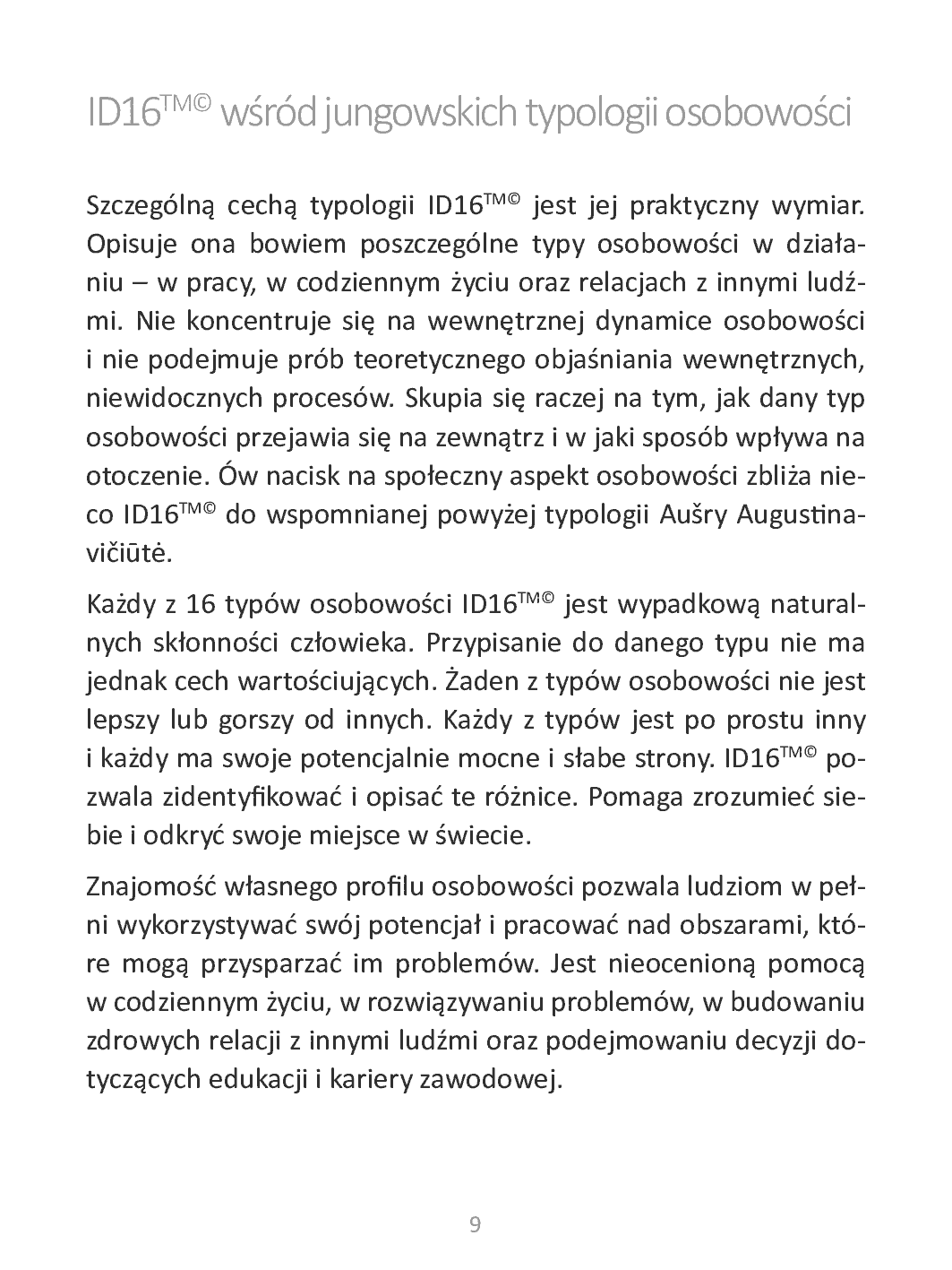 Fragment „Twój typ osobowości: Opiekun (ISFJ)” — strona 9 z 12