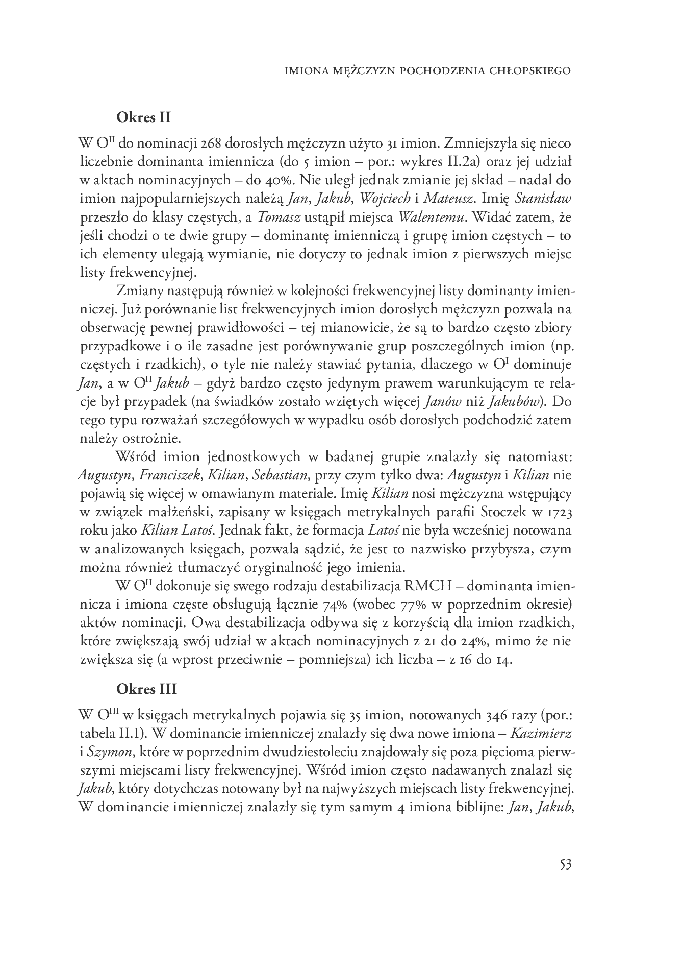 Fragment „Antroponimia historycznego pogranicza mazowiecko-podlaskiego w XVIII wieku na przykładzie parafii Stoczek w ówczesnym dekanacie kamieńczykowskim” — strona 5 z 7